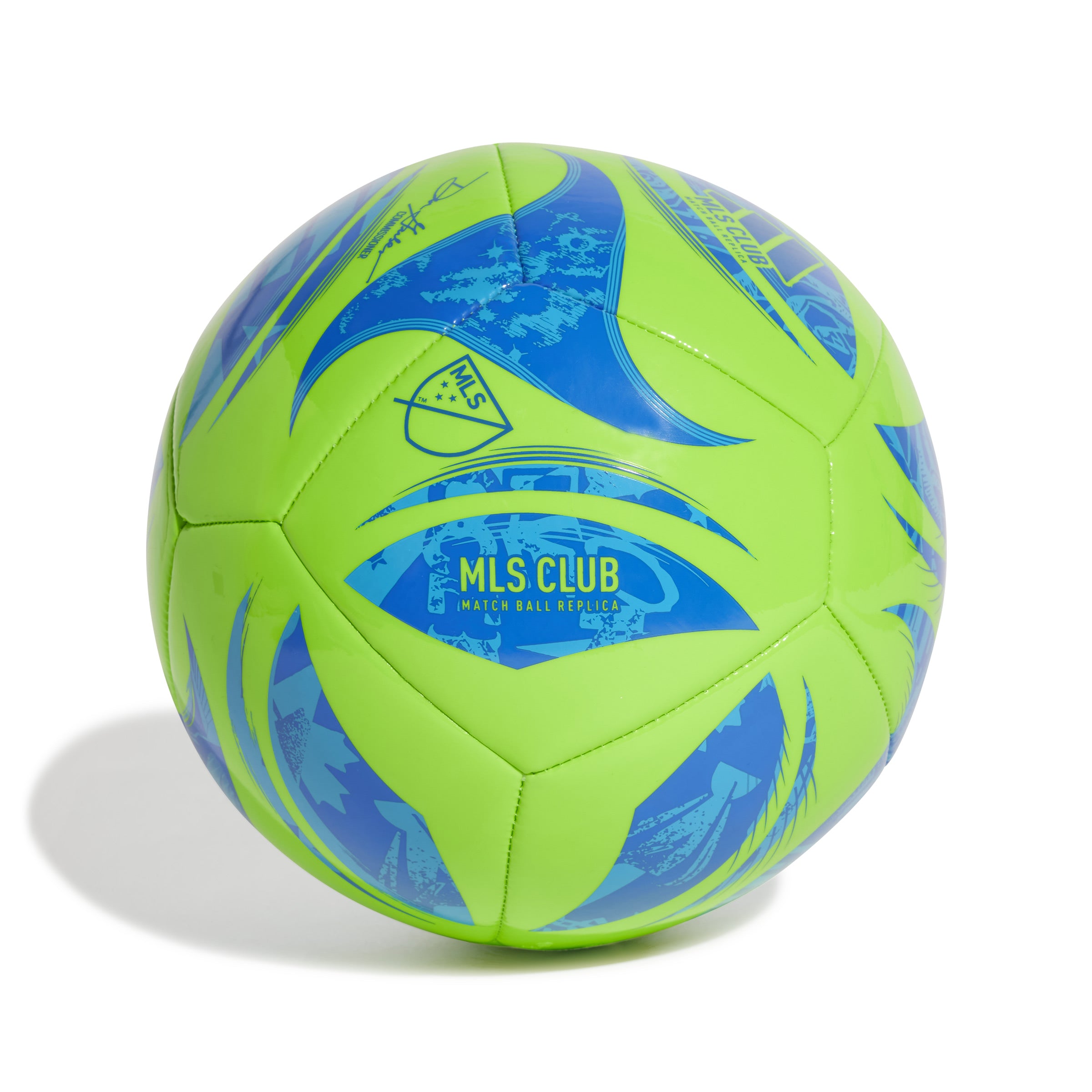 Adidas bal MLS CLB groen/blauw