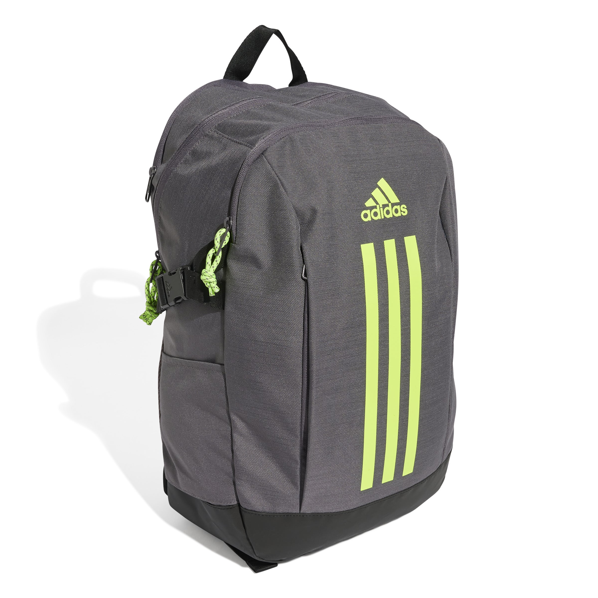 Adidas rugzak Power VII 3 strepen grijs/lemon 46 cm