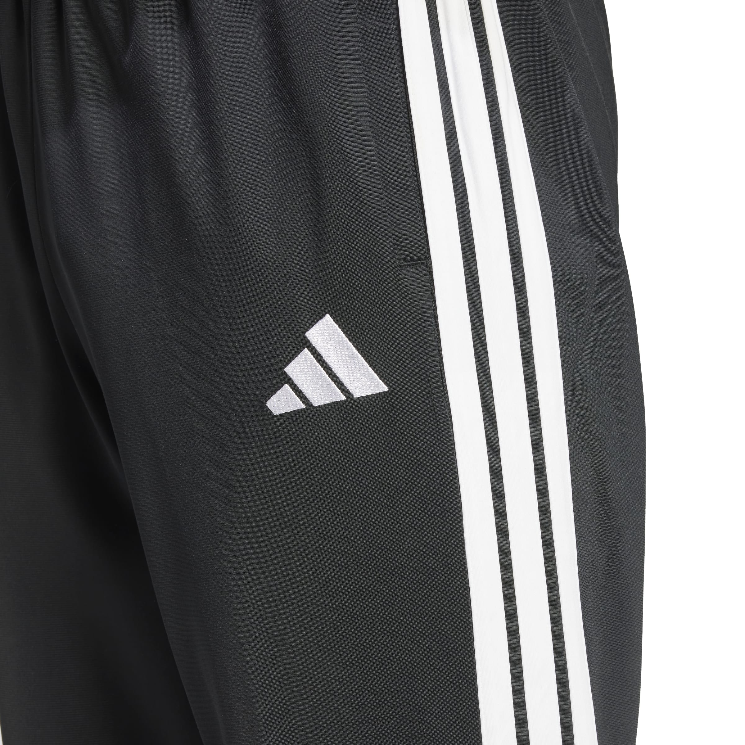 Adidas survêtement 3 bandes tricot track noir