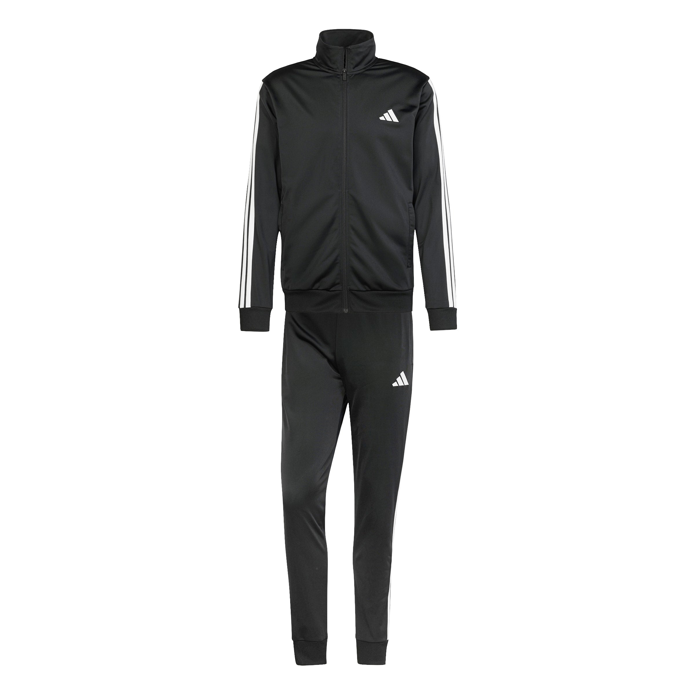 Adidas survêtement 3 bandes tricot track noir