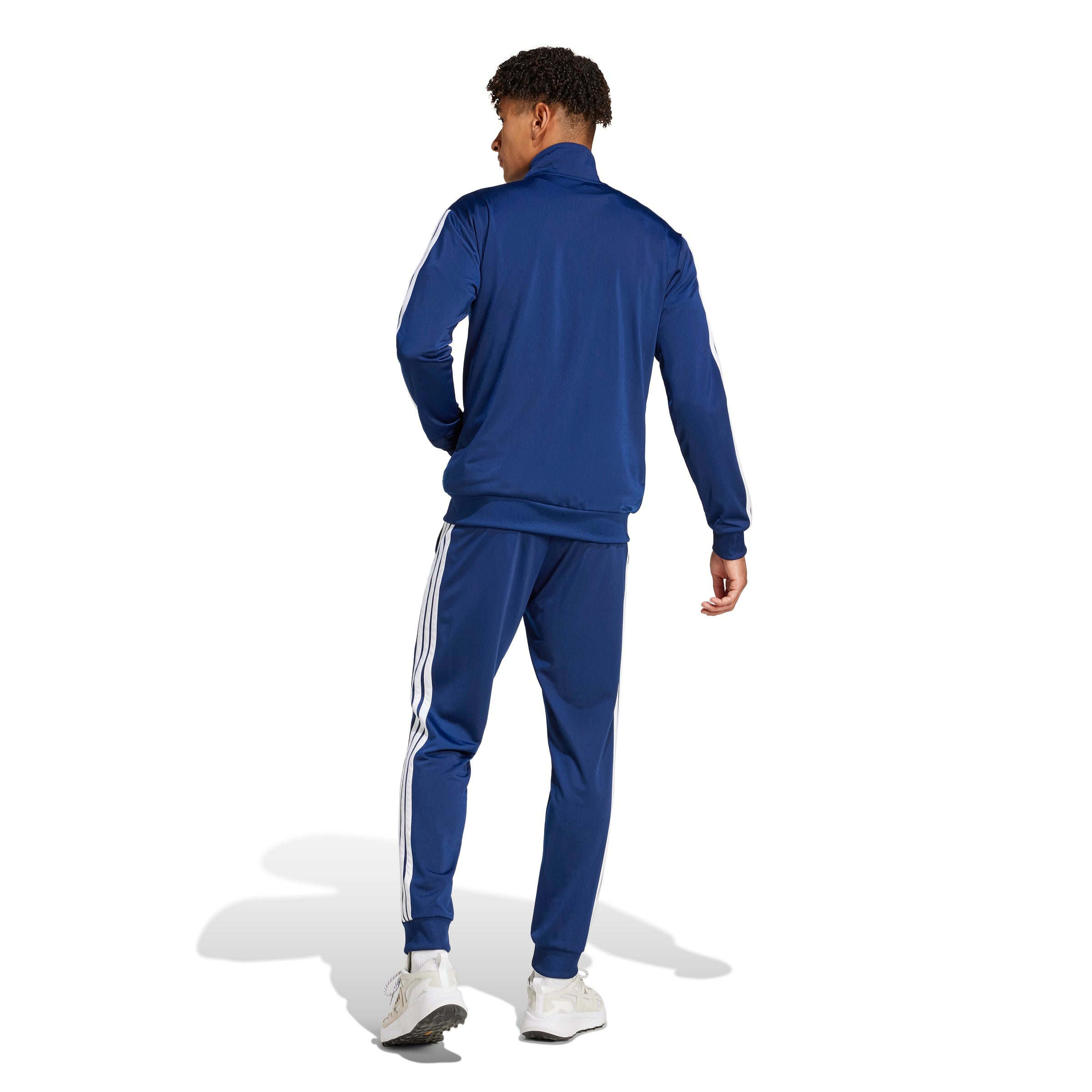 Adidas survêtement 3 bandes tricot track noir