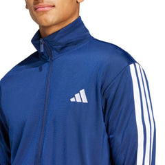 Adidas survêtement 3 bandes tricot track noir