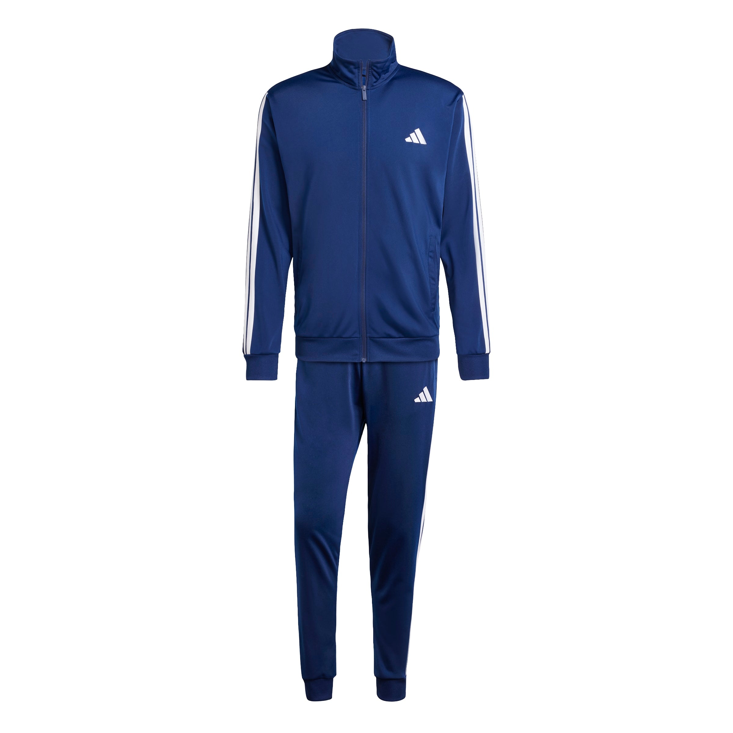 Adidas survêtement 3 bandes tricot track noir