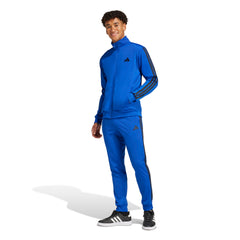 Adidas survêtement 3 bandes tricot track noir