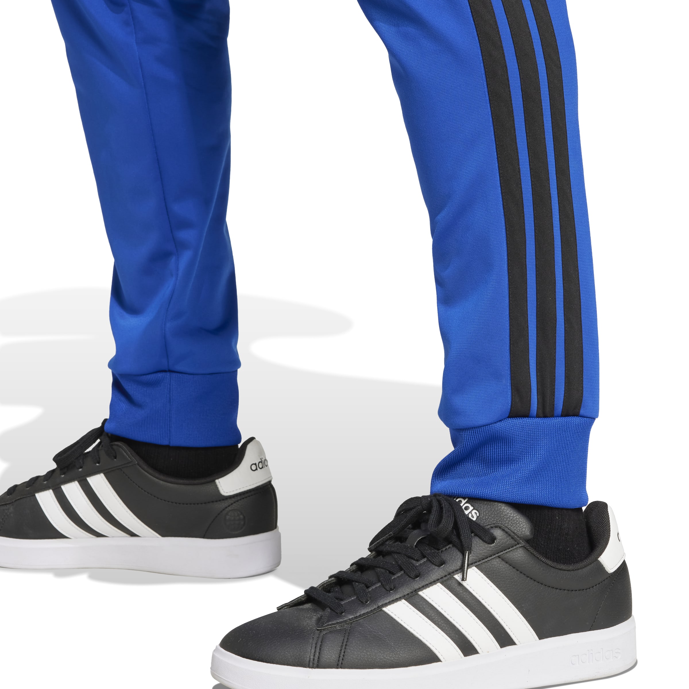 Adidas trainingspak M 3 stripes TT blauw