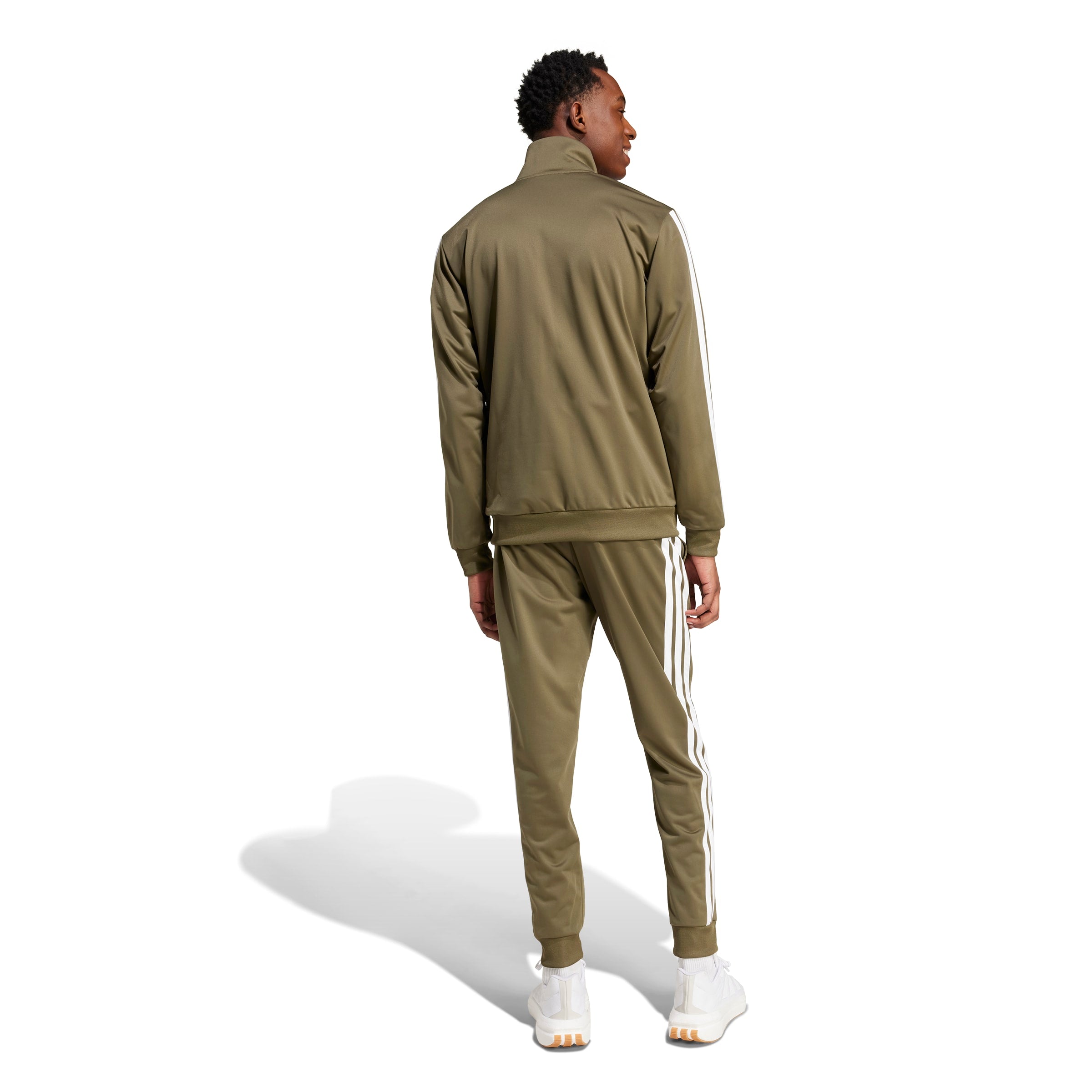 Adidas trainingspak M 3 stripes TT olive