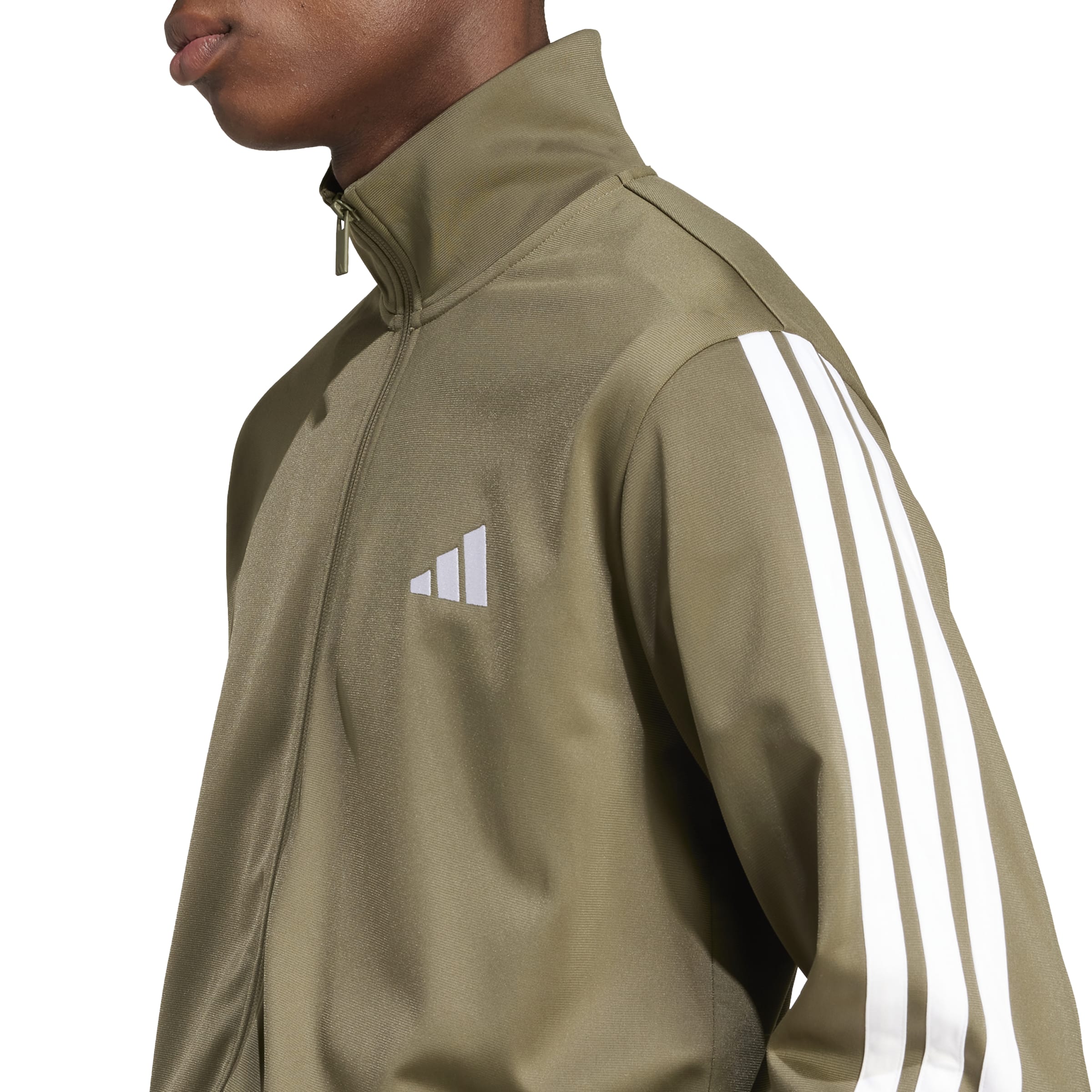 Adidas trainingspak M 3 stripes TT olive