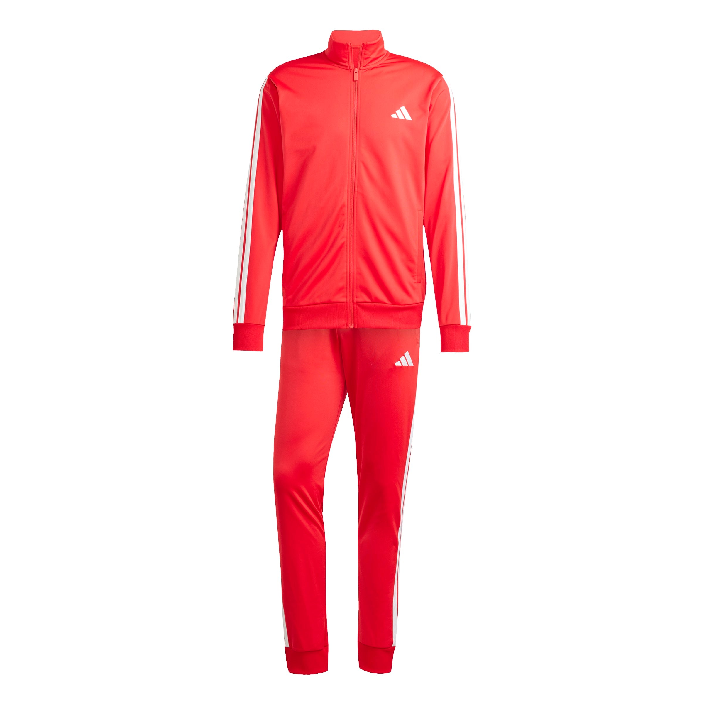 Adidas trainingspak M 3 stripes TT rood
