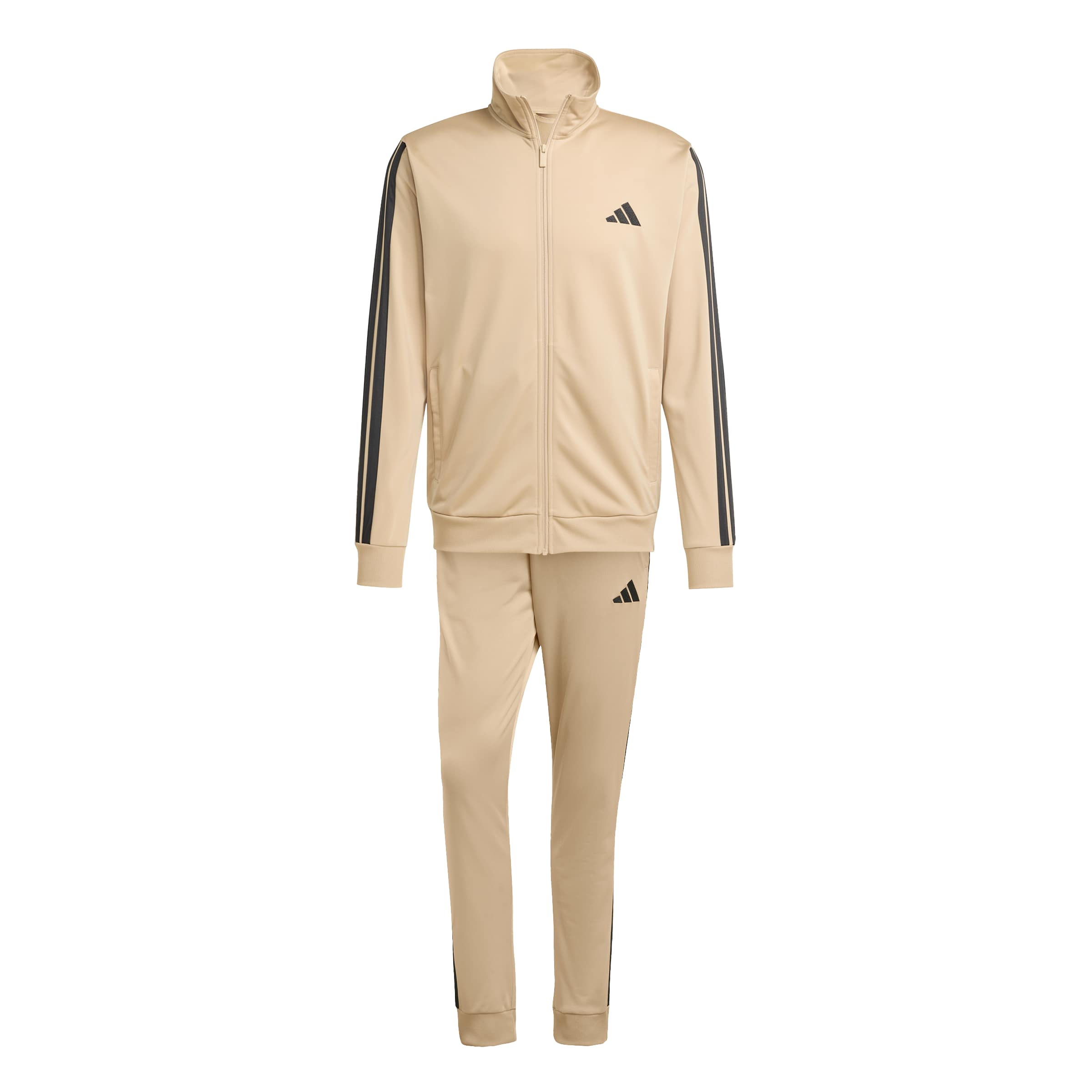 Adidas trainingspak M 3 stripes TT sand