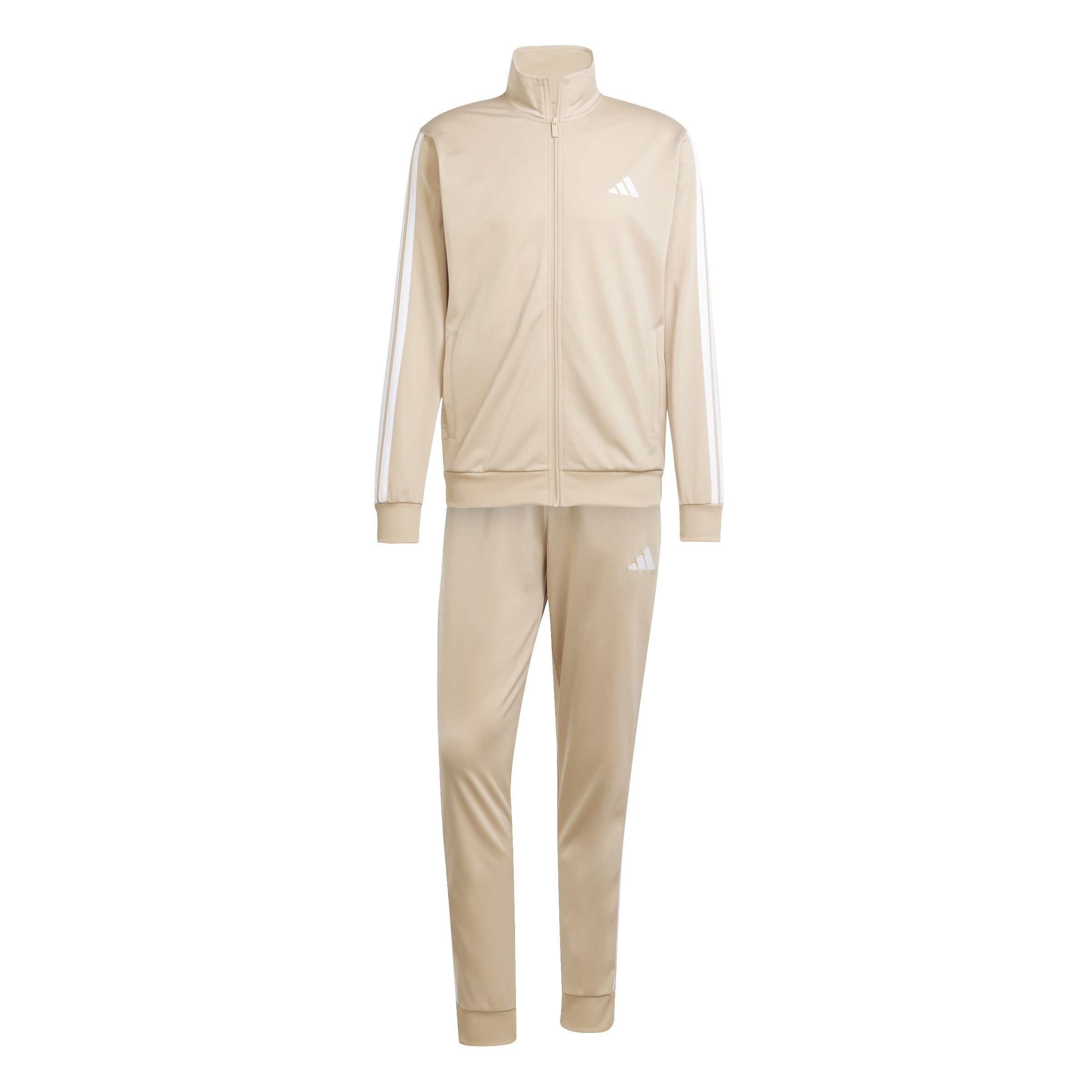 Adidas trainingspak M 3 stripes TT beige
