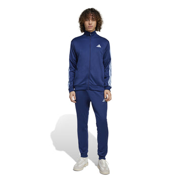 Adidas trainingspak M 3 stripes TT navy/blauw