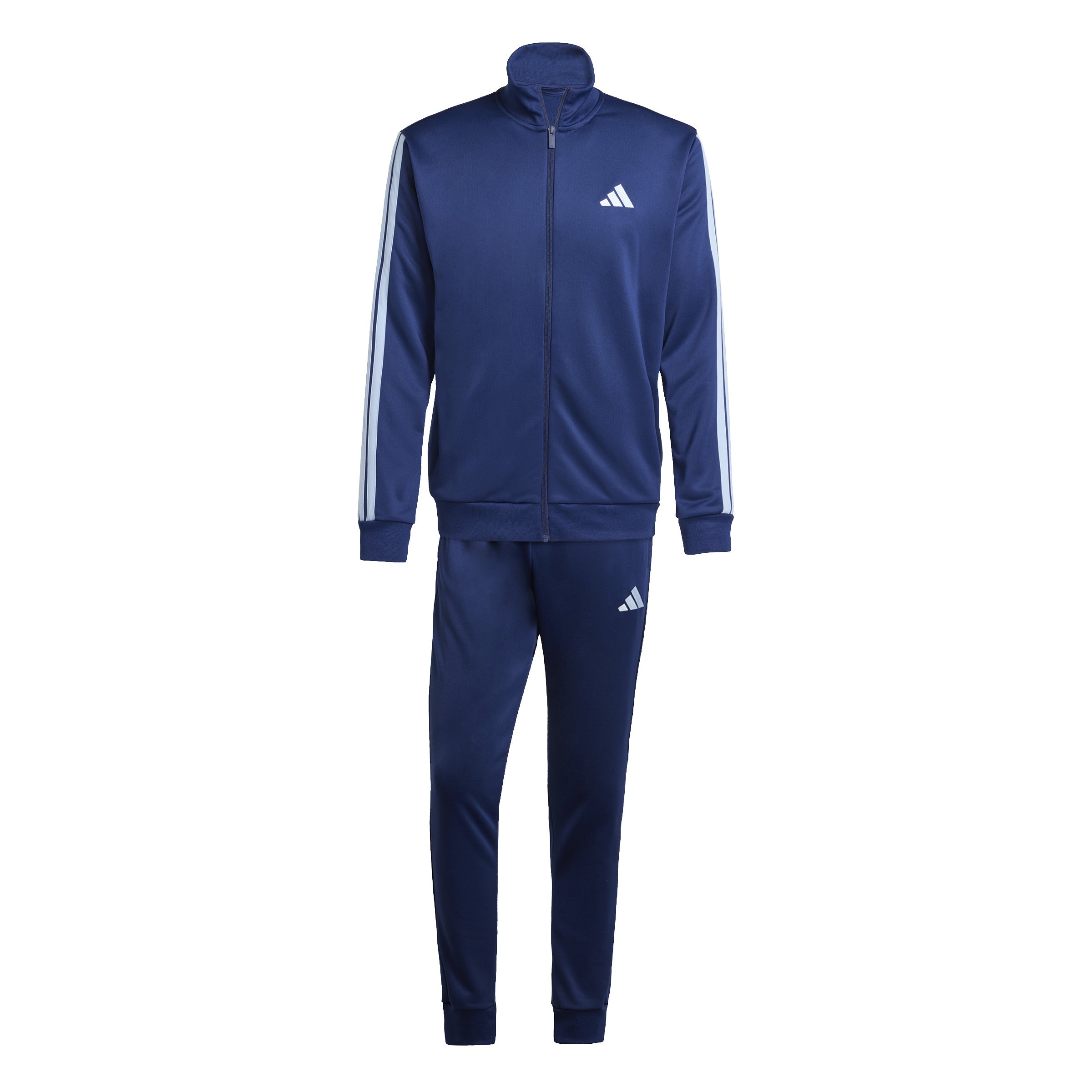 Adidas trainingspak M 3 stripes TT navy/blauw