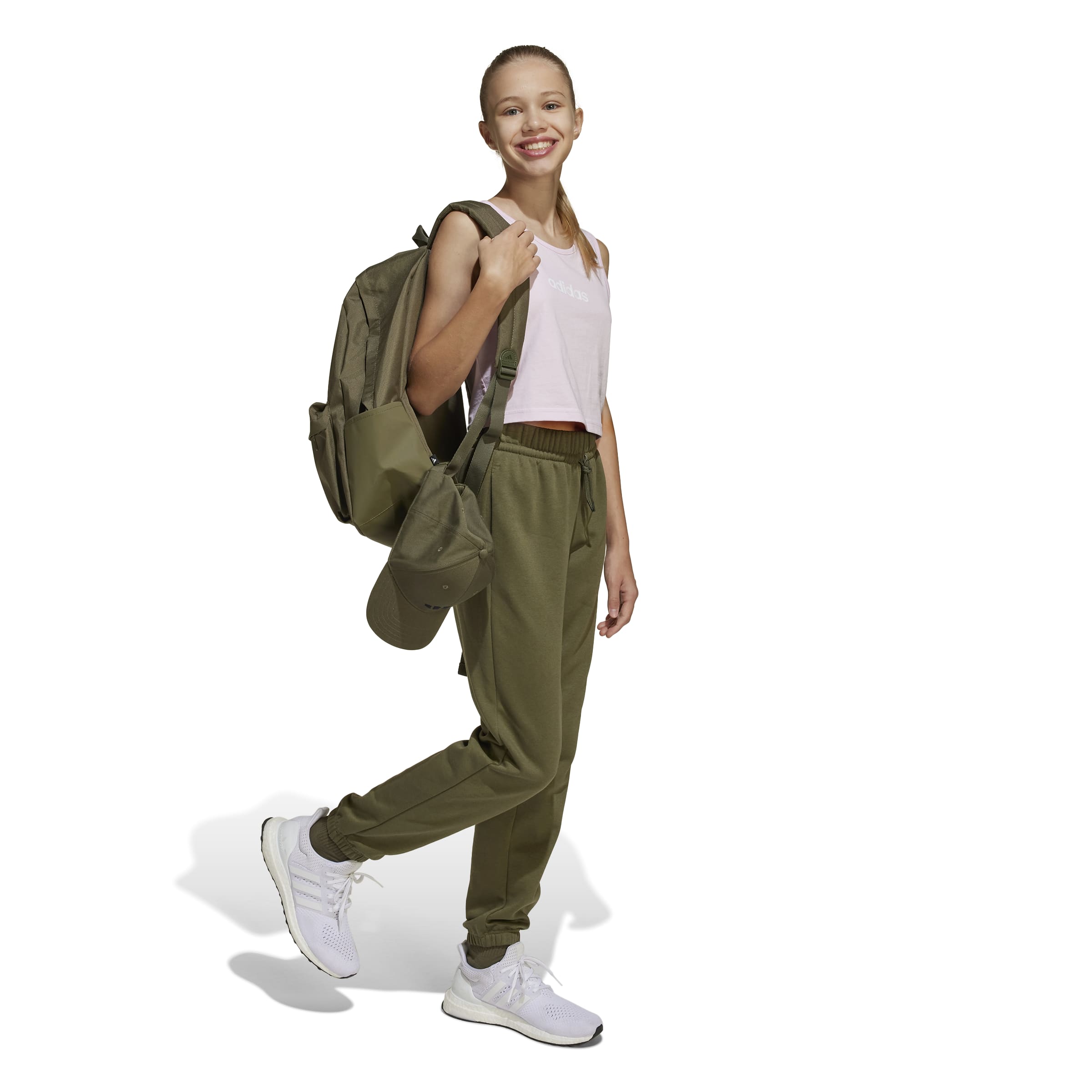 Adidas rugzak CLSC logo 44 cm olive