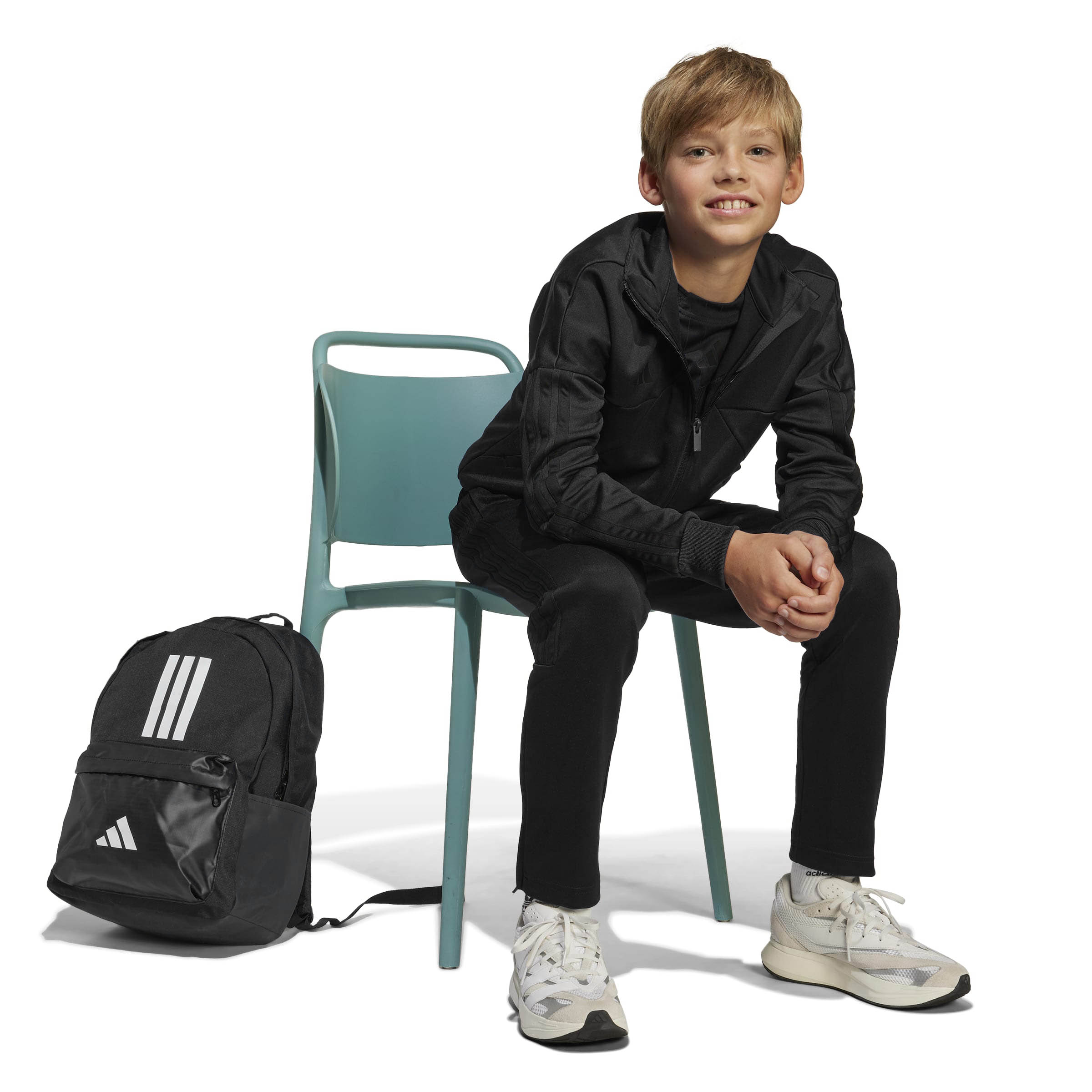Adidas rugzak 3S Bars 44 cm zwart