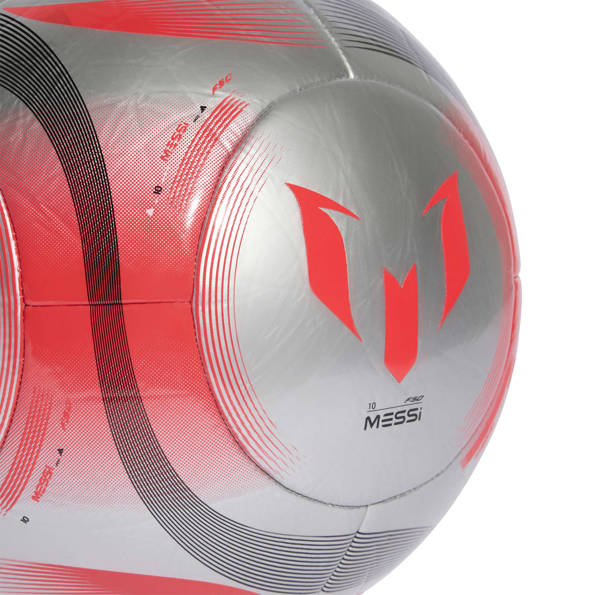 Adidas bal Messi CLB zilver