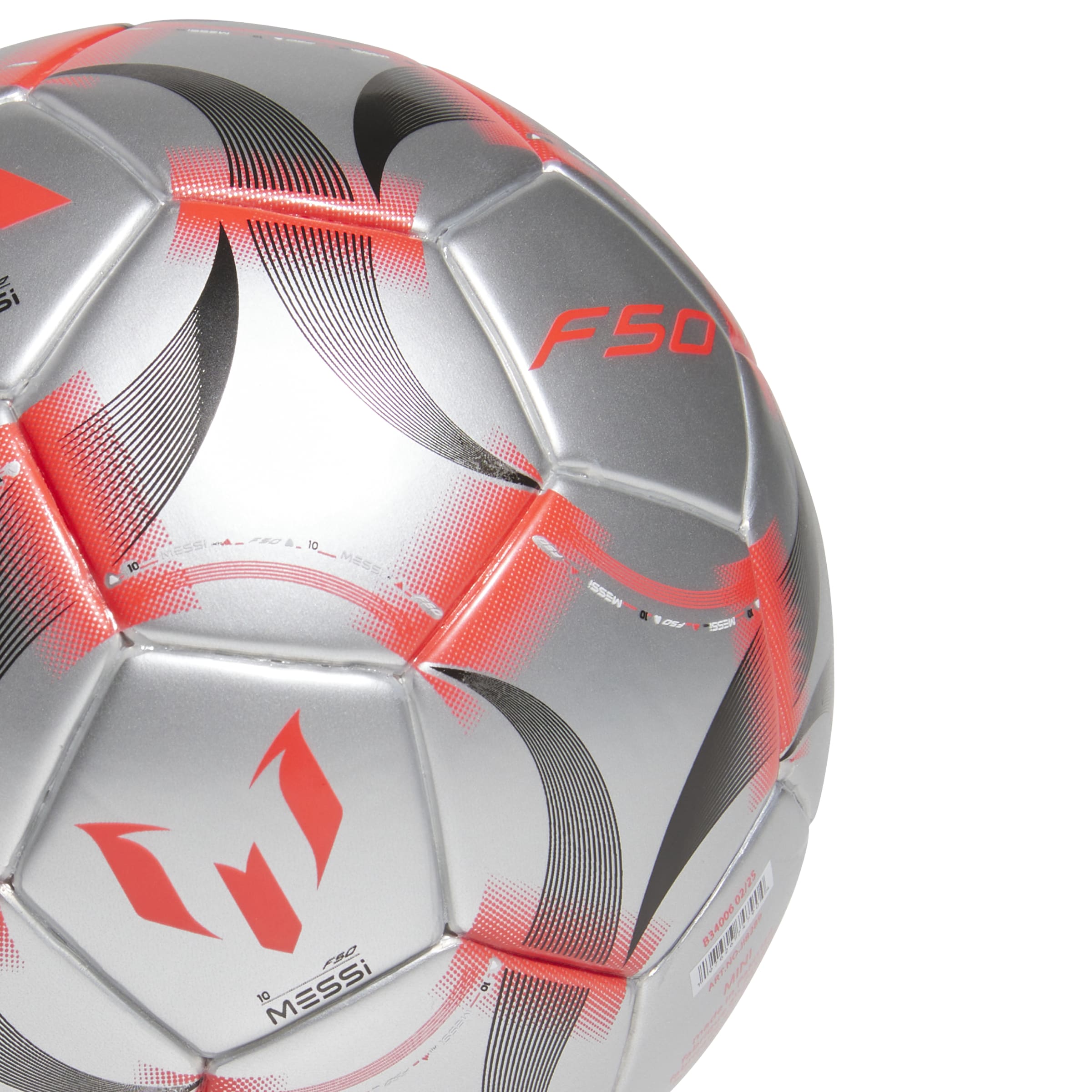 Adidas ball Messi size 1 (Mini) white/blue