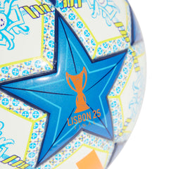 Adidas bal Champions League maat 1 (Mini) wit/blauw