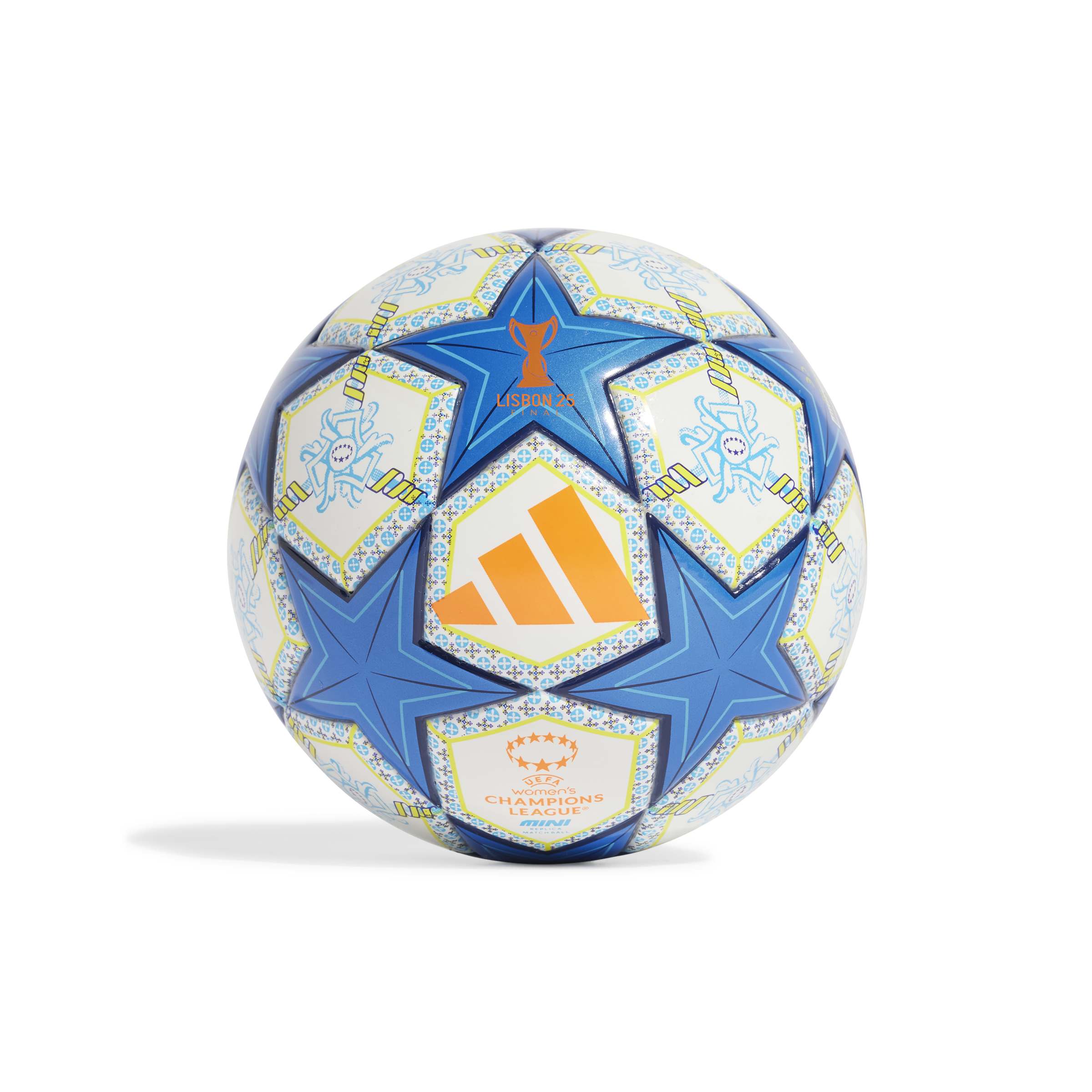 Adidas bal Champions League maat 1 (Mini) wit/blauw