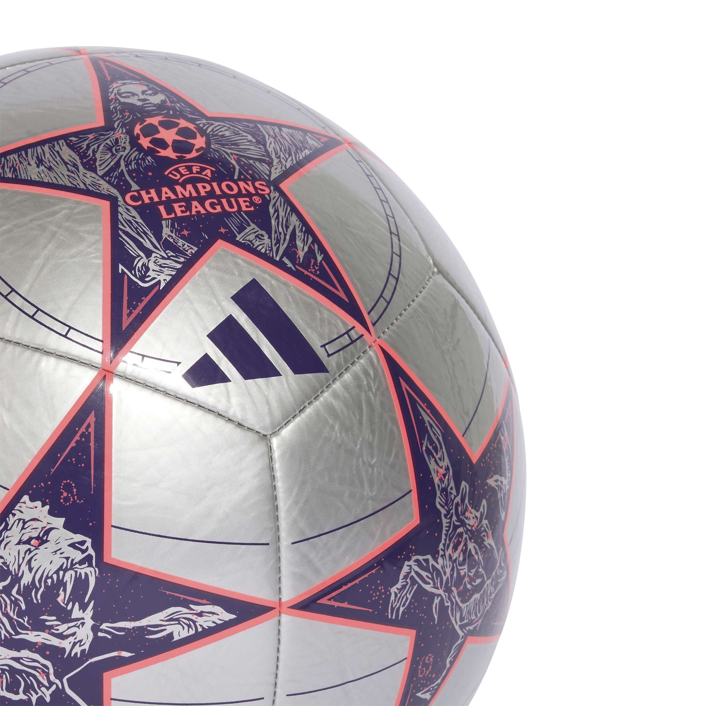 Adidas bal Champions League ST zilver