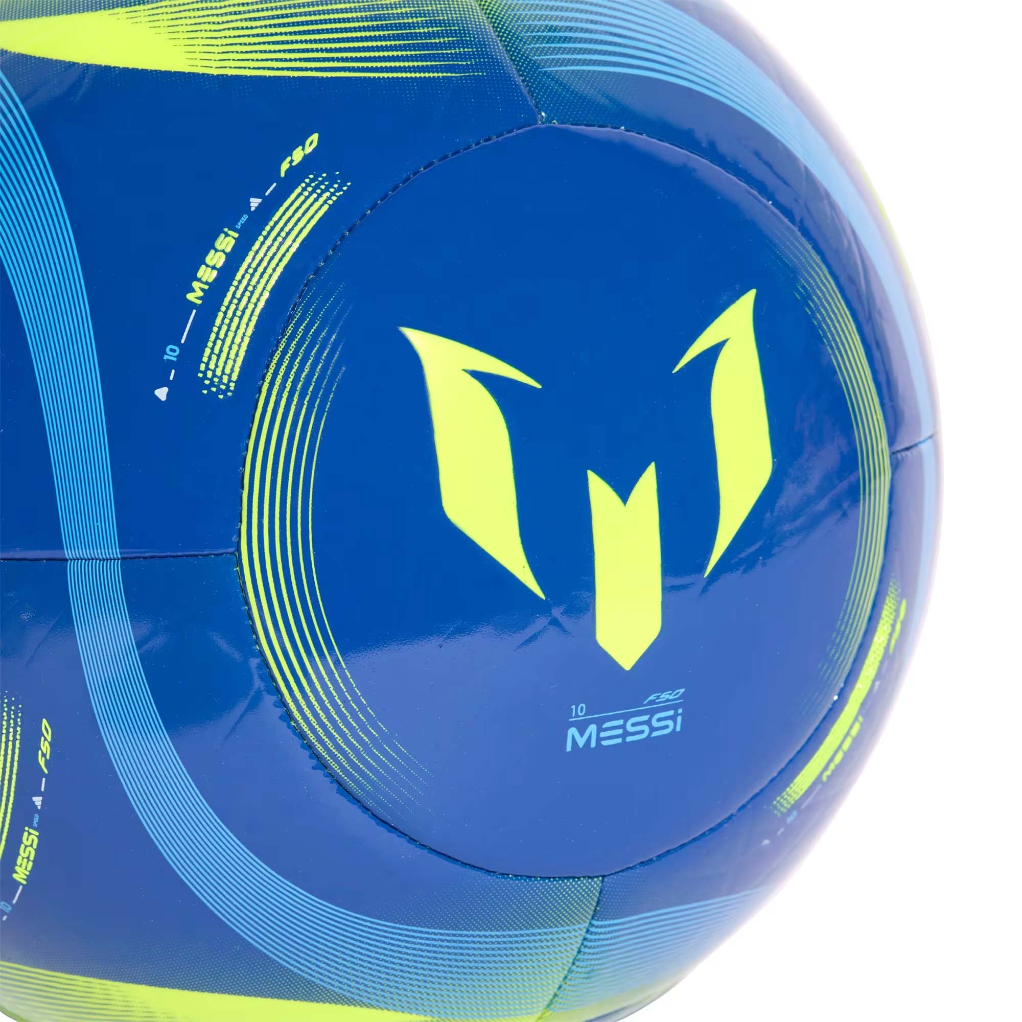 Adidas bal Messi CLB blauw/geel