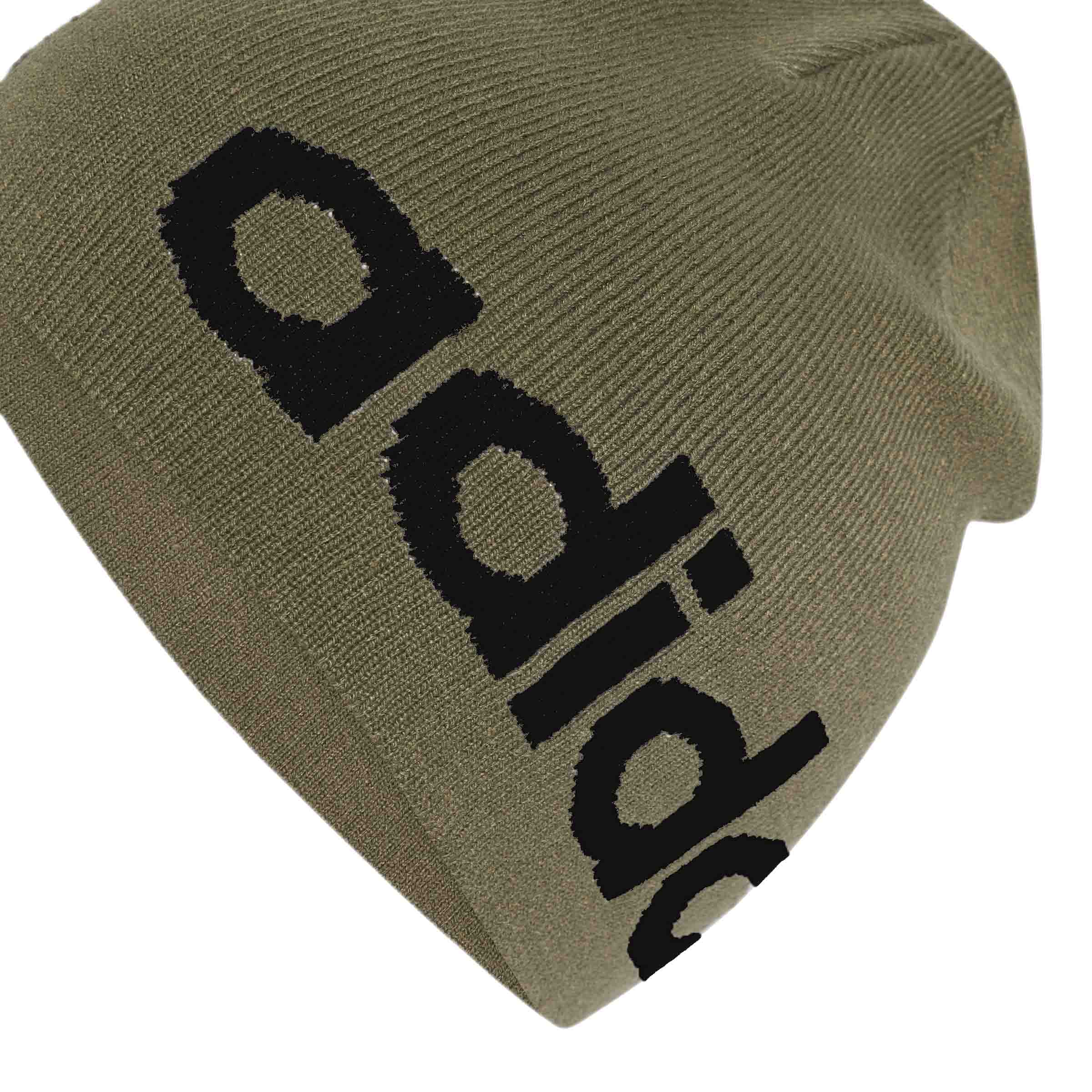 Adidas muts tekst olive