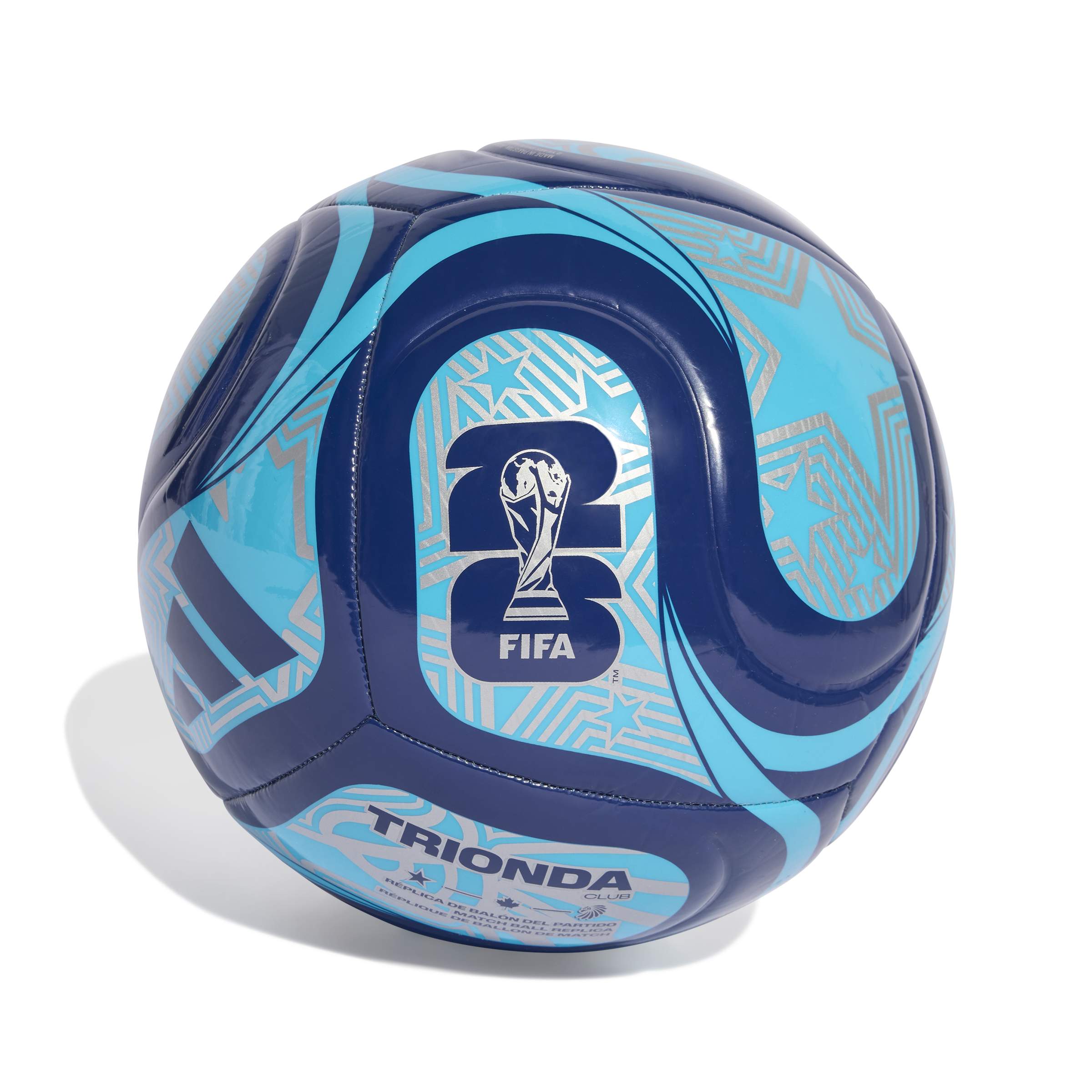 Adidas bal Trionda World Cup blauw