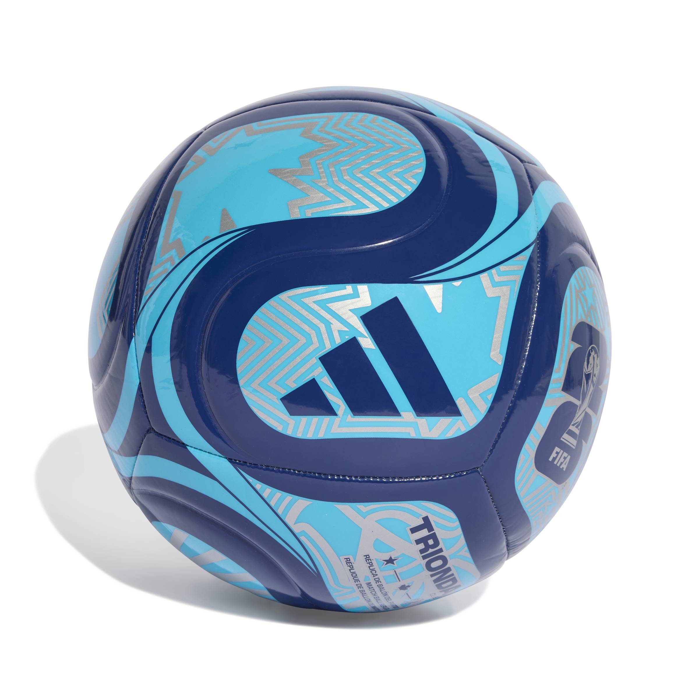 Adidas bal Trionda World Cup blauw
