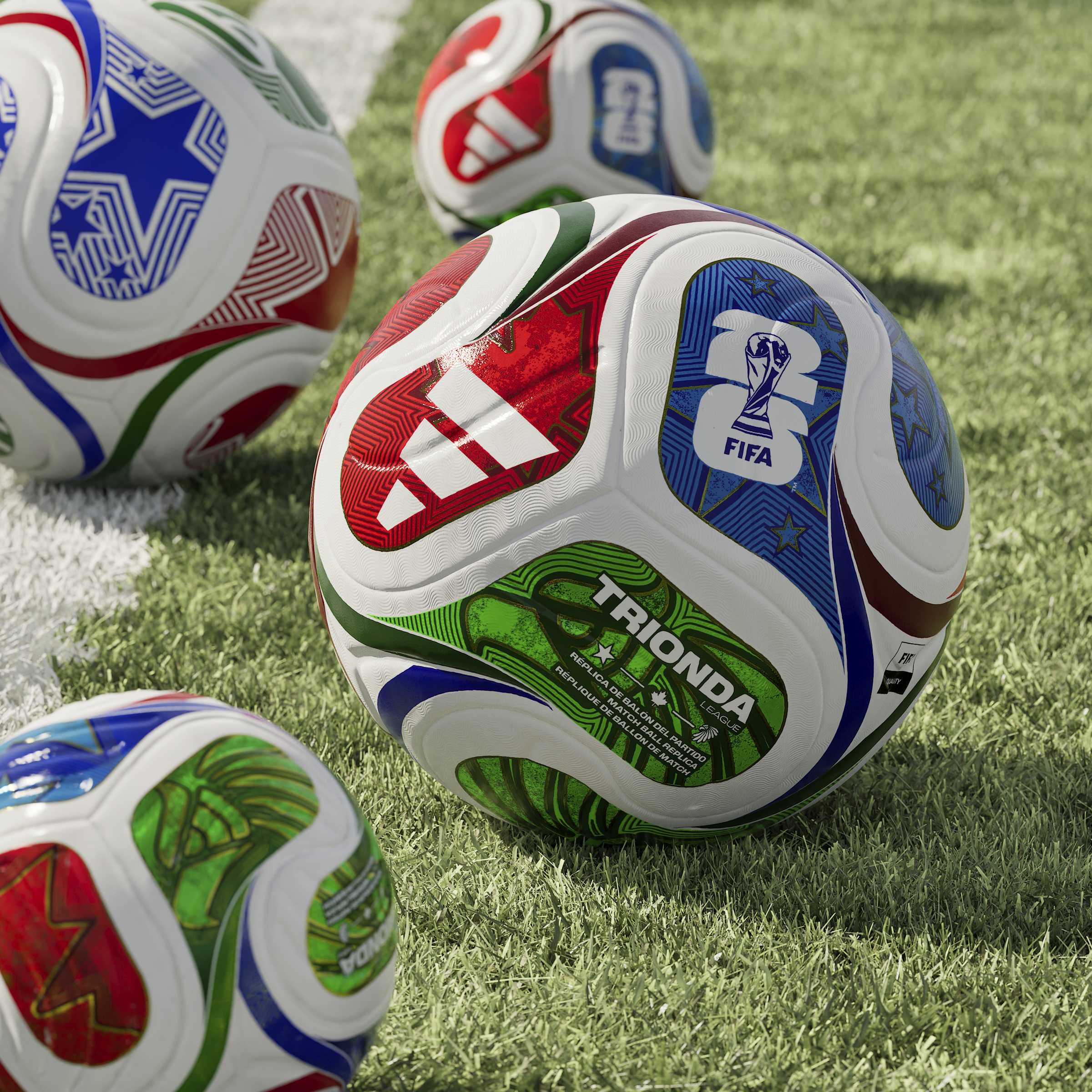 Adidas bal Trionda World Cup wit