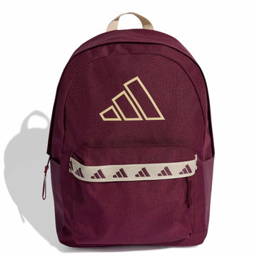 Adidas rugzak Tape 44 cm burgundy