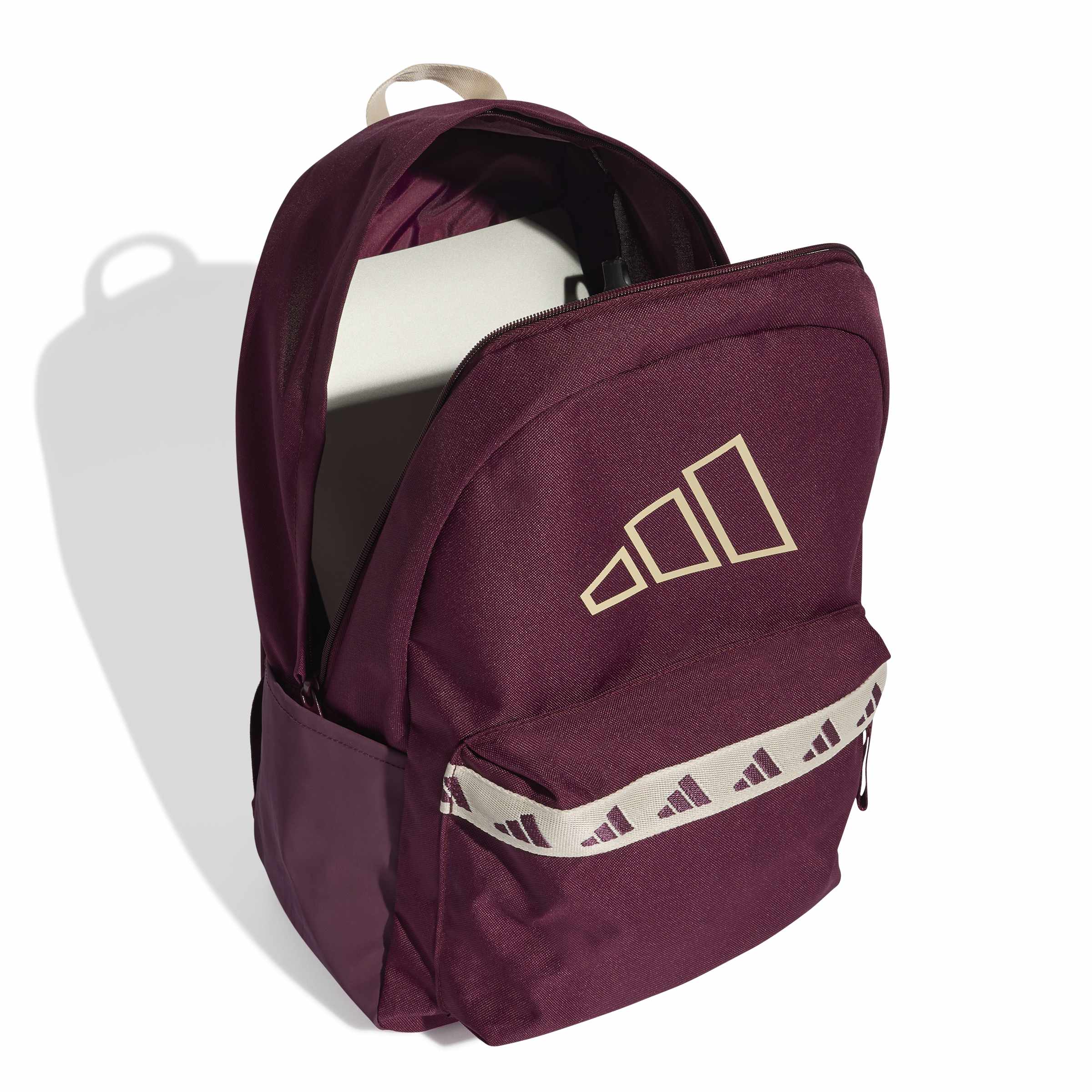 Adidas rugzak Tape 44 cm burgundy