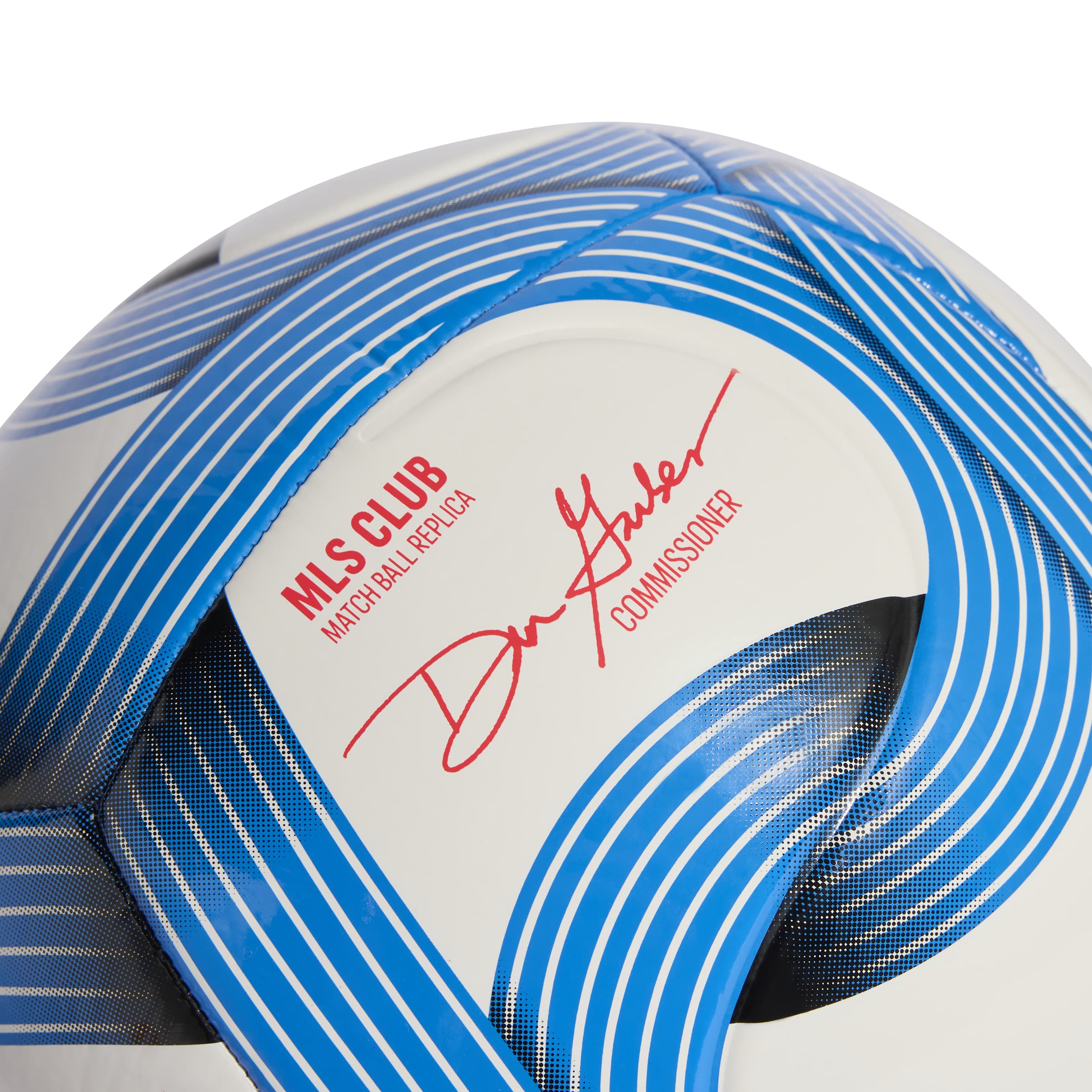 Adidas bal MLS CLB 26 wit/blauw