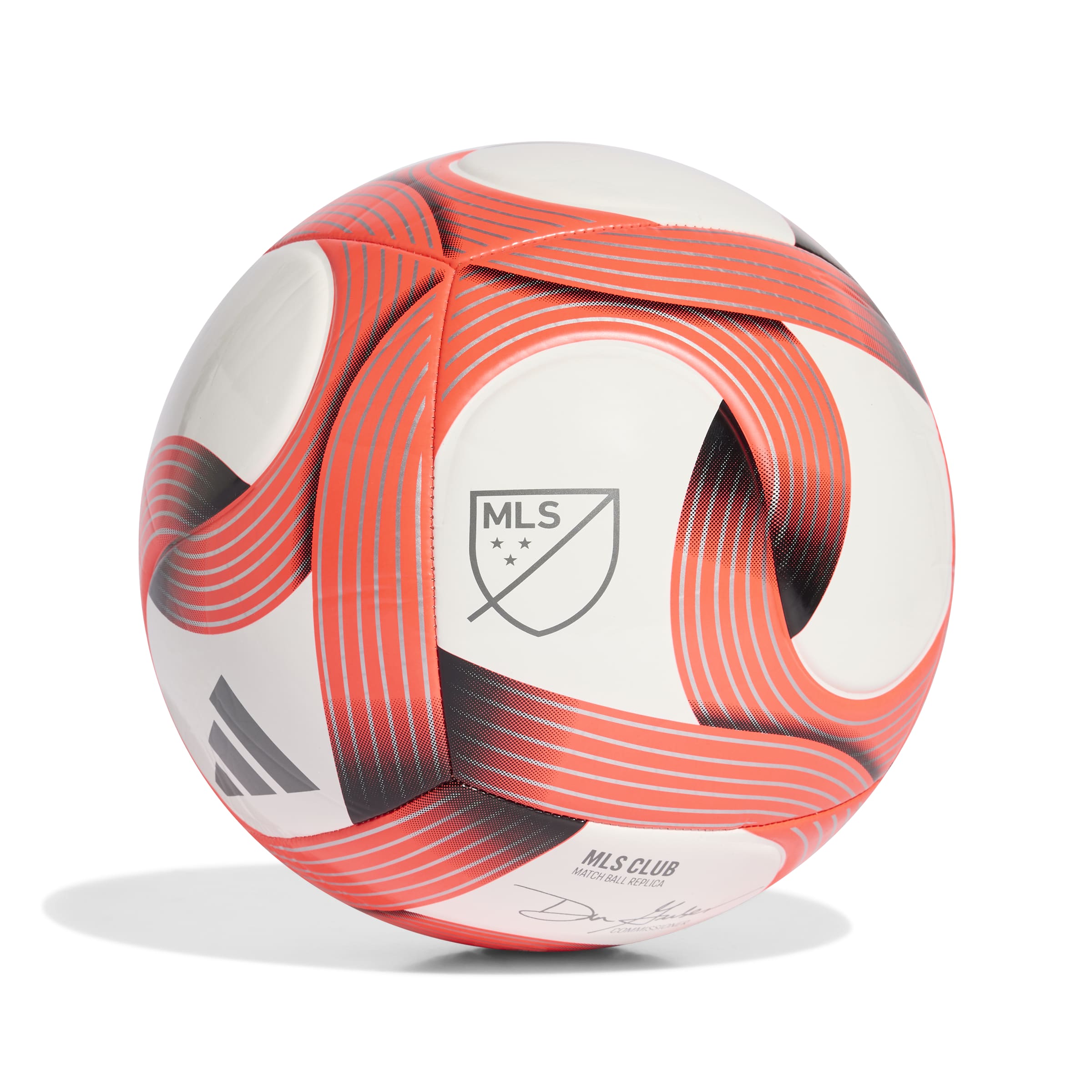 Adidas bal MLS CLB 26 wit/rood