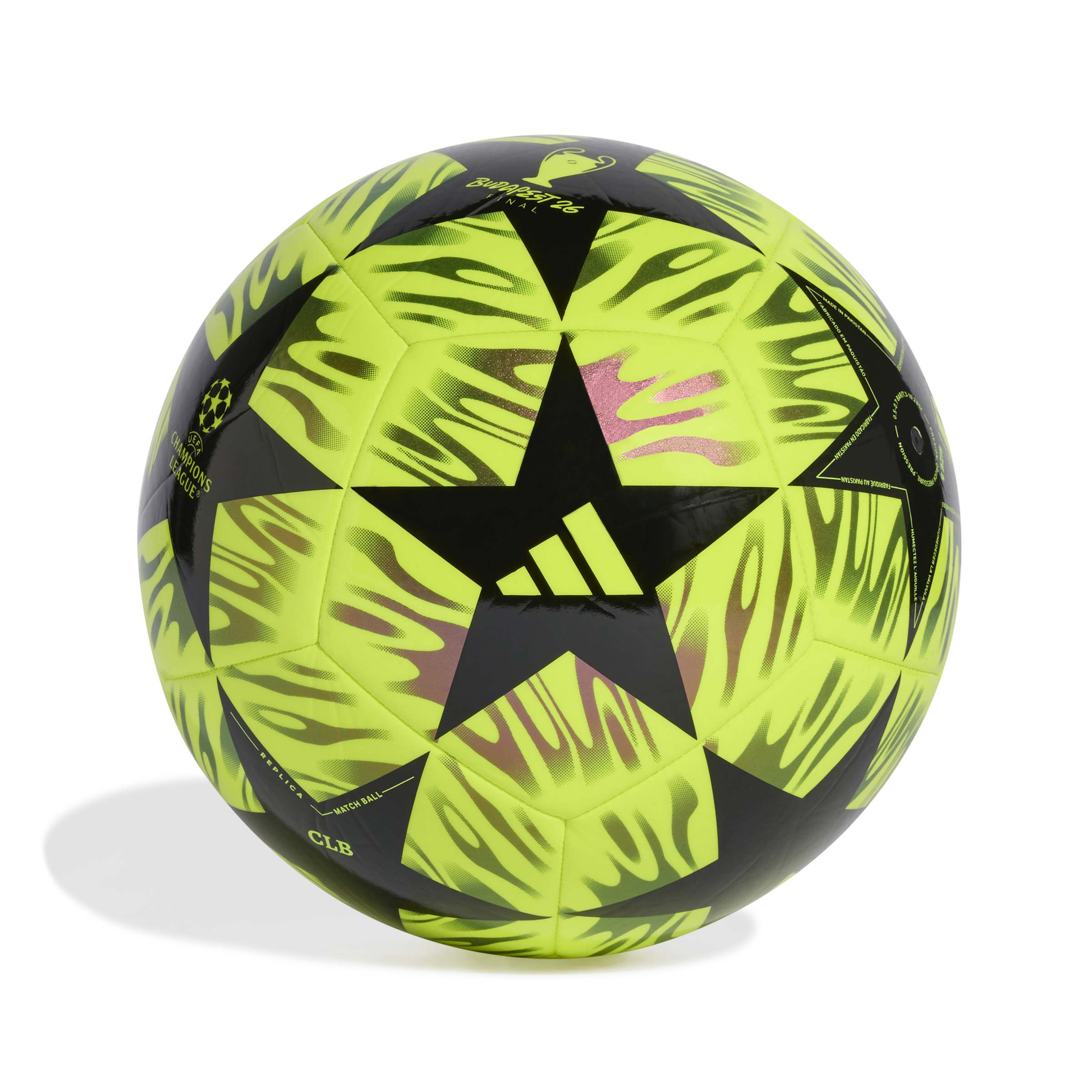 Adidas bal Champions League ZE geel