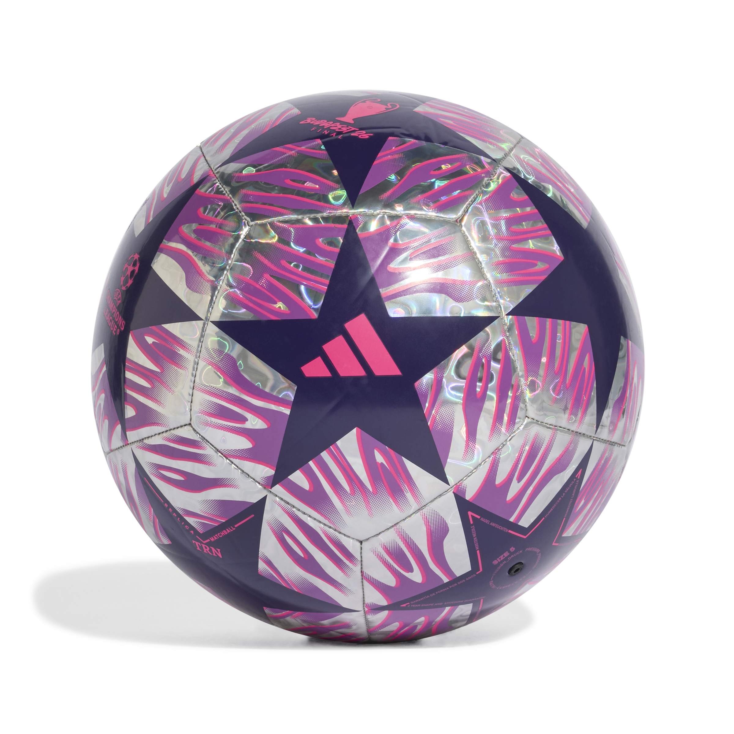 Adidas bal Champions League Foil ZE dark purple