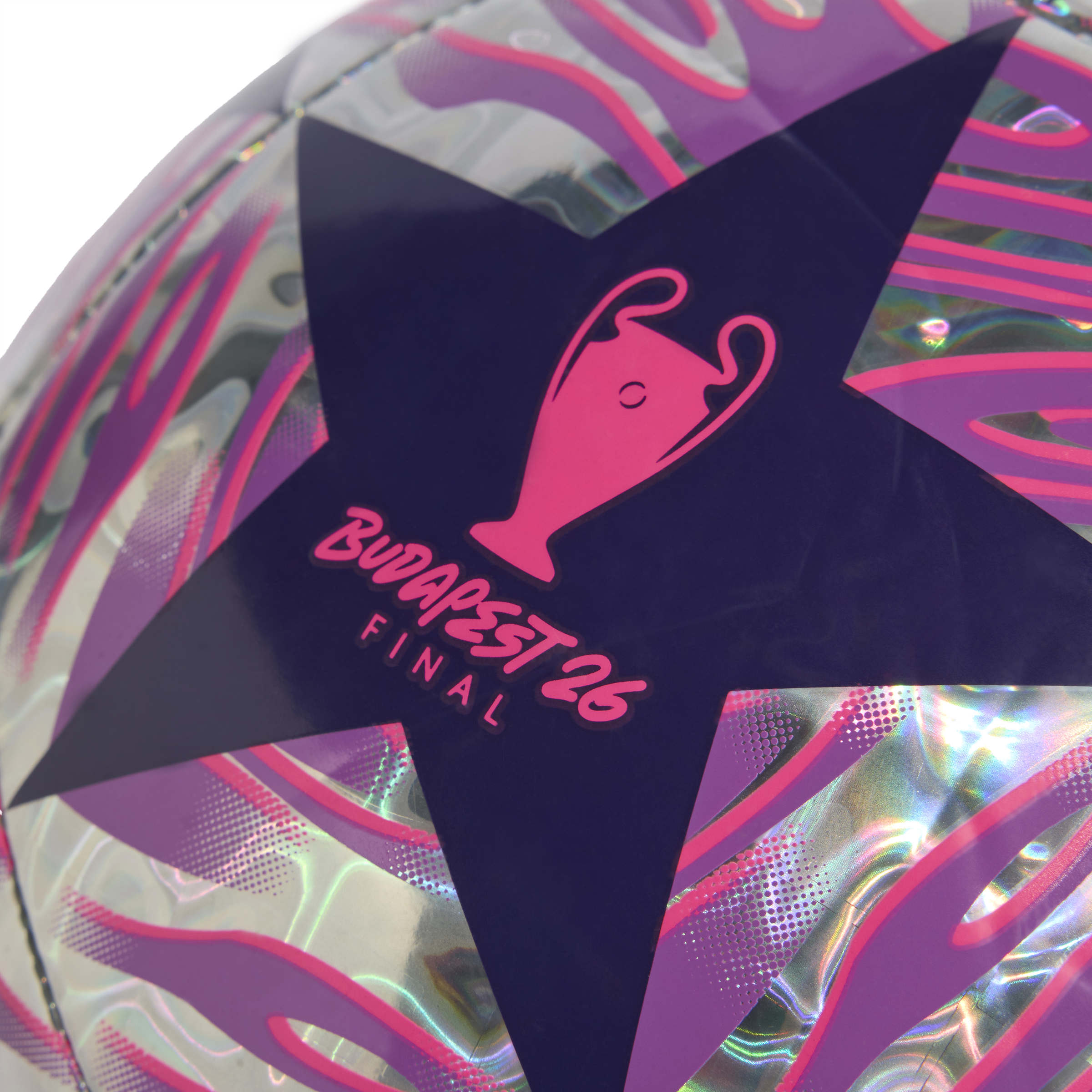 Adidas bal Champions League Foil ZE dark purple