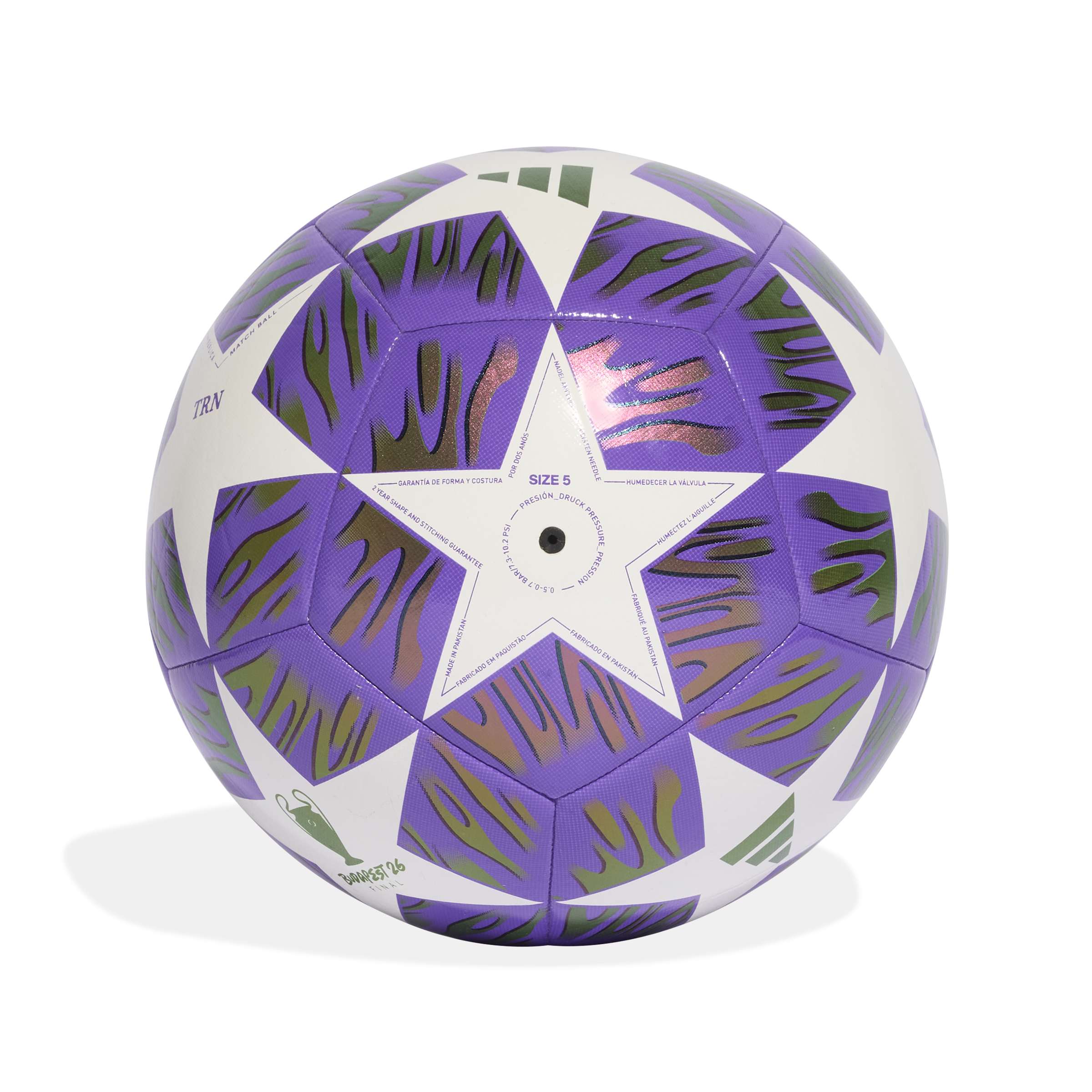 Adidas bal Champions League TRN ZE paars