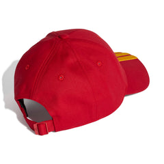 Adidas pet NL 3 strepen rood/geel