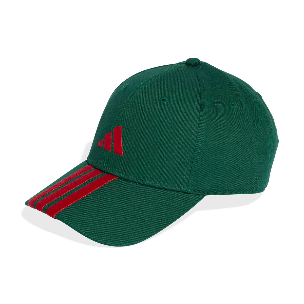 Adidas pet NL 3 strepen groen/rood