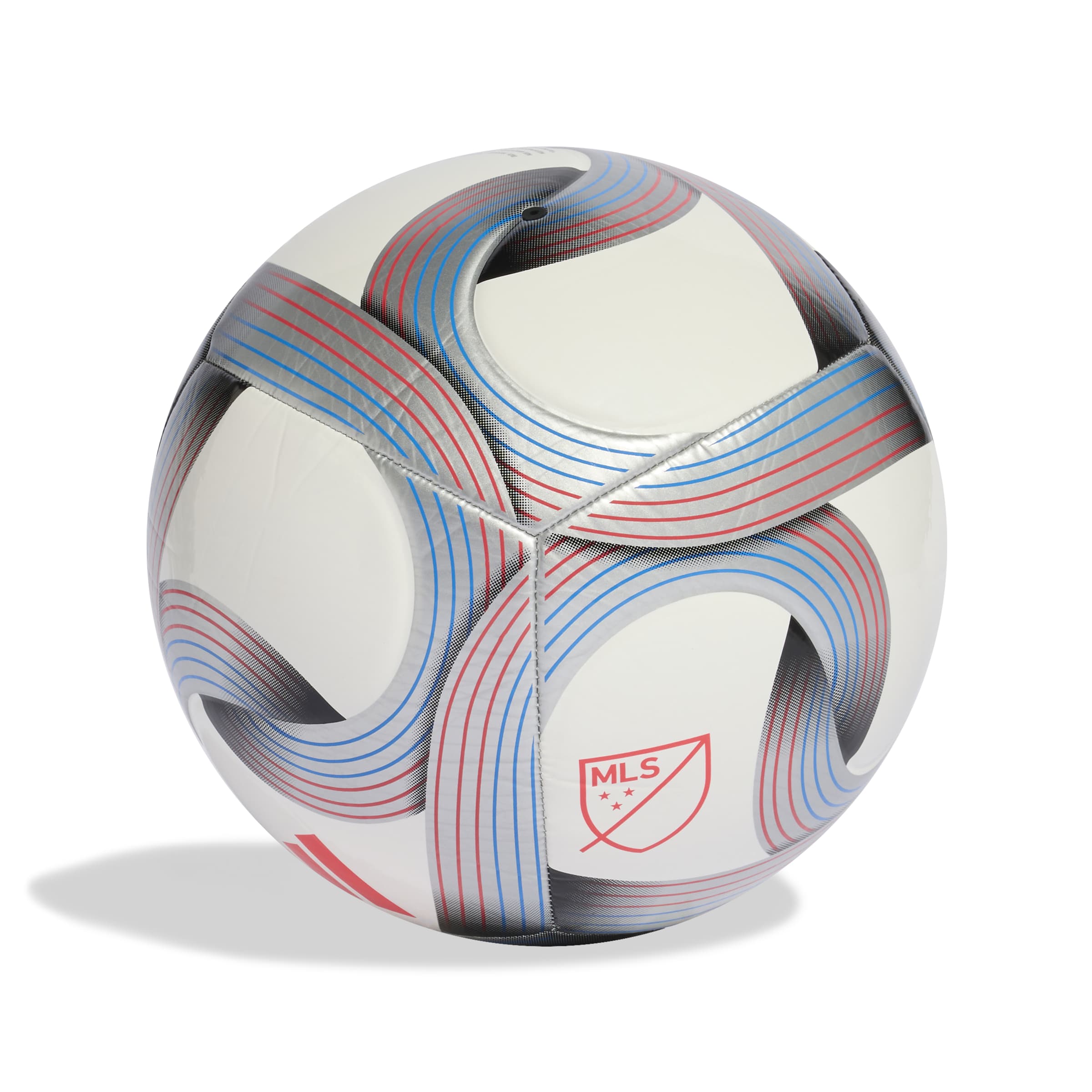 Adidas bal MLS CLB 26 wit/zilver
