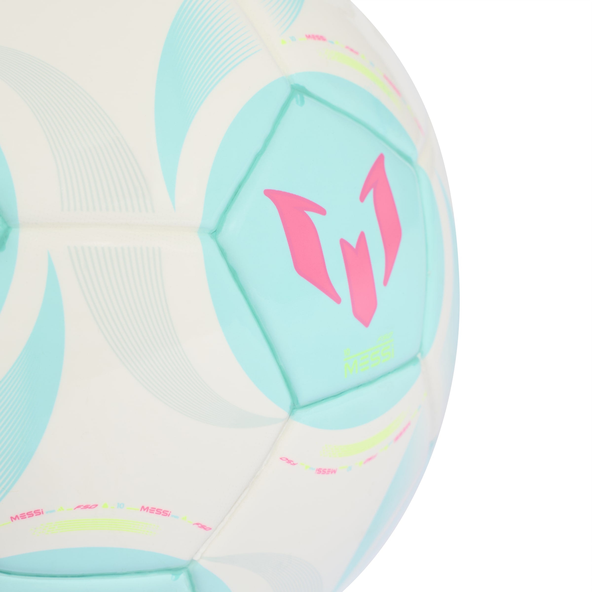 Adidas bal Messi maat 1 (Mini) flash aqua