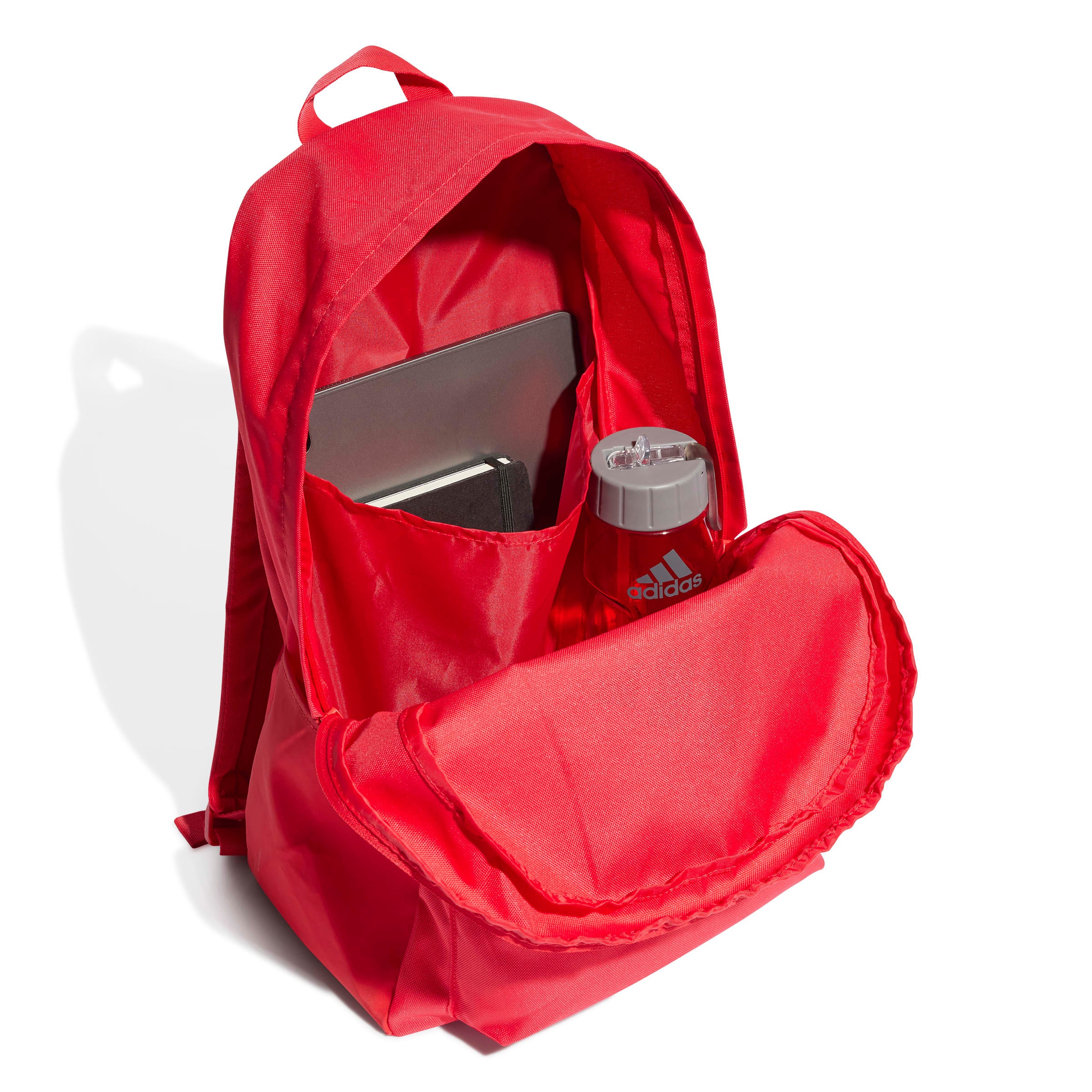 Adidas rugzak CLSC logo 44 cm ruby rood