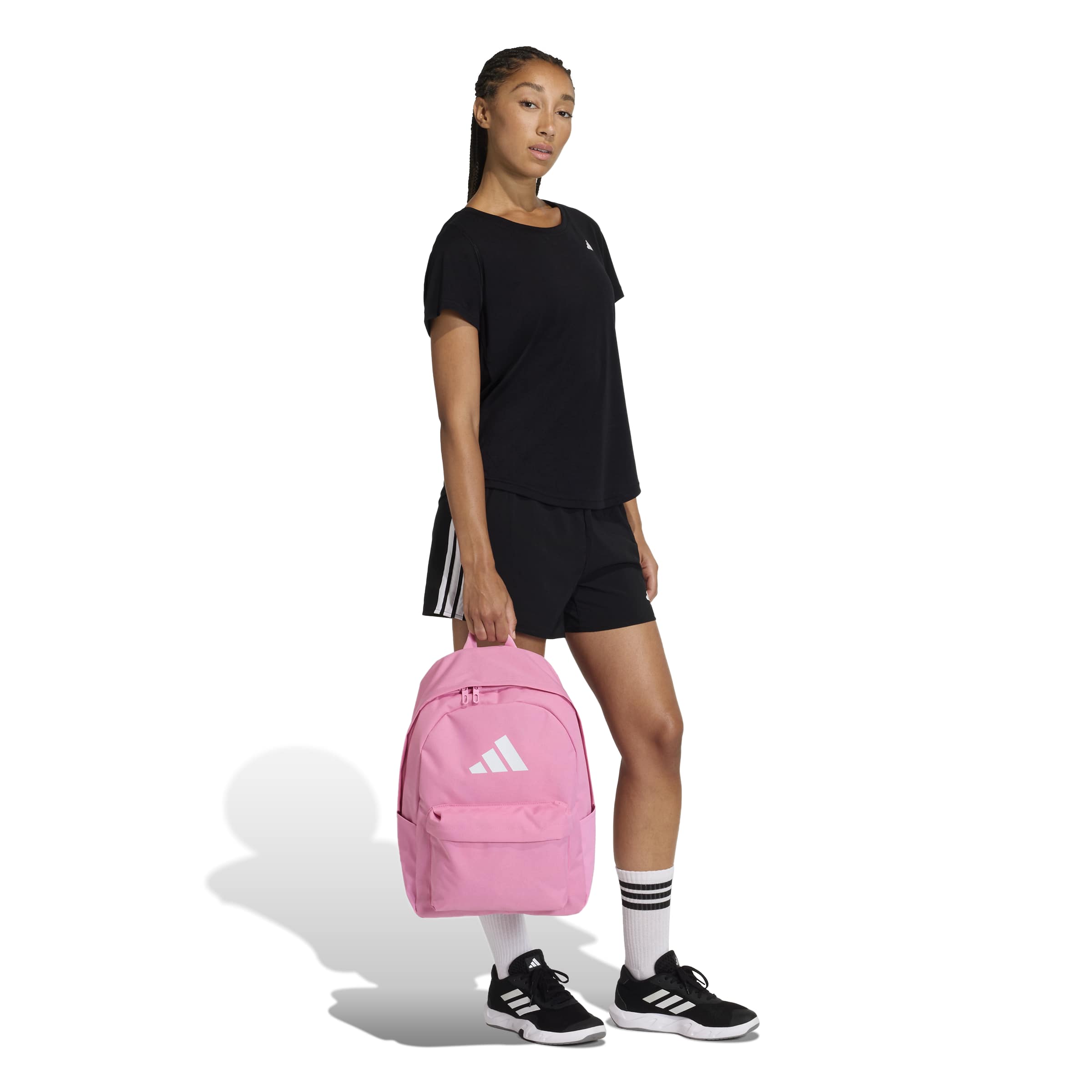 Adidas rugzak CLSC logo 44 cm pink