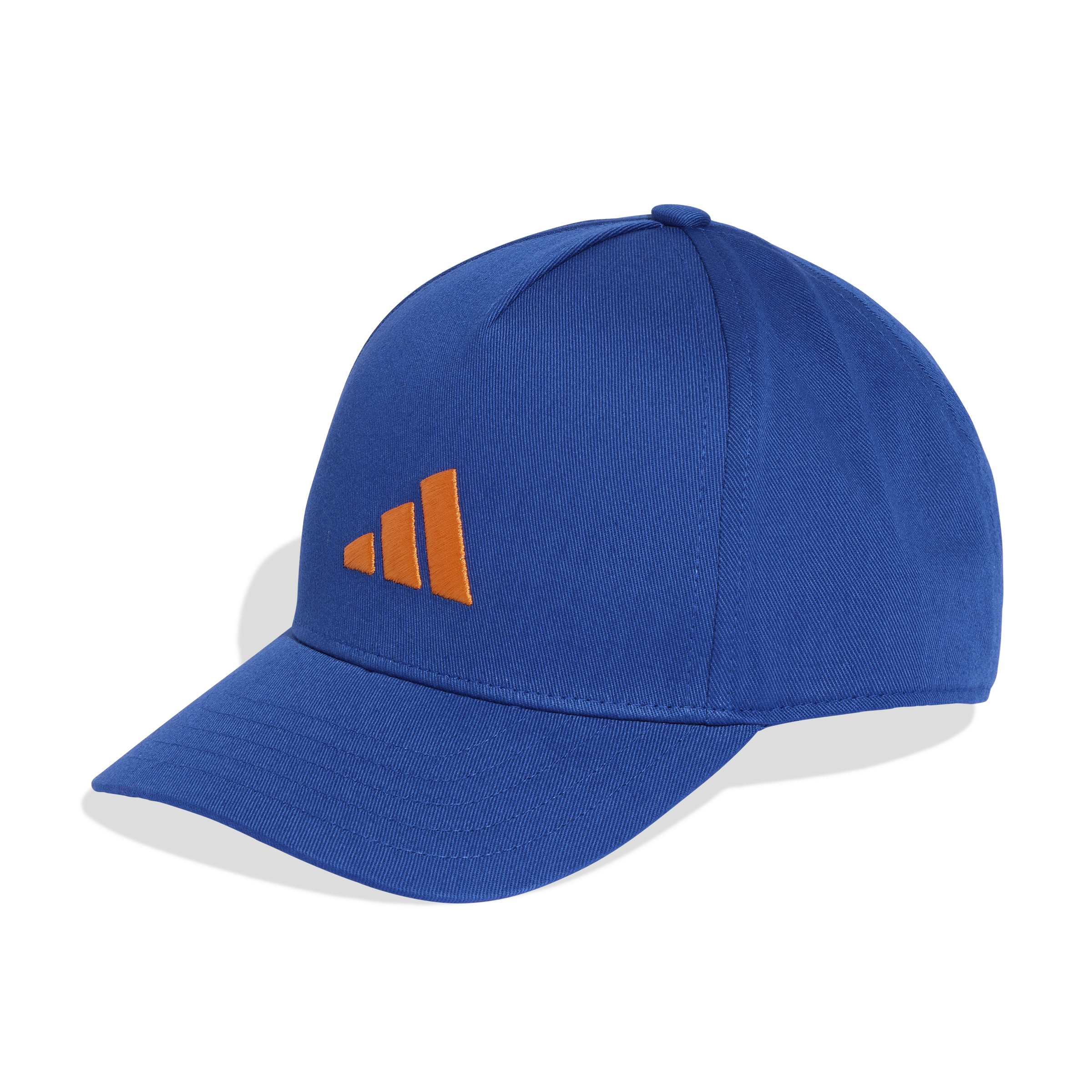 Adidas pet logo K blauw/oranje