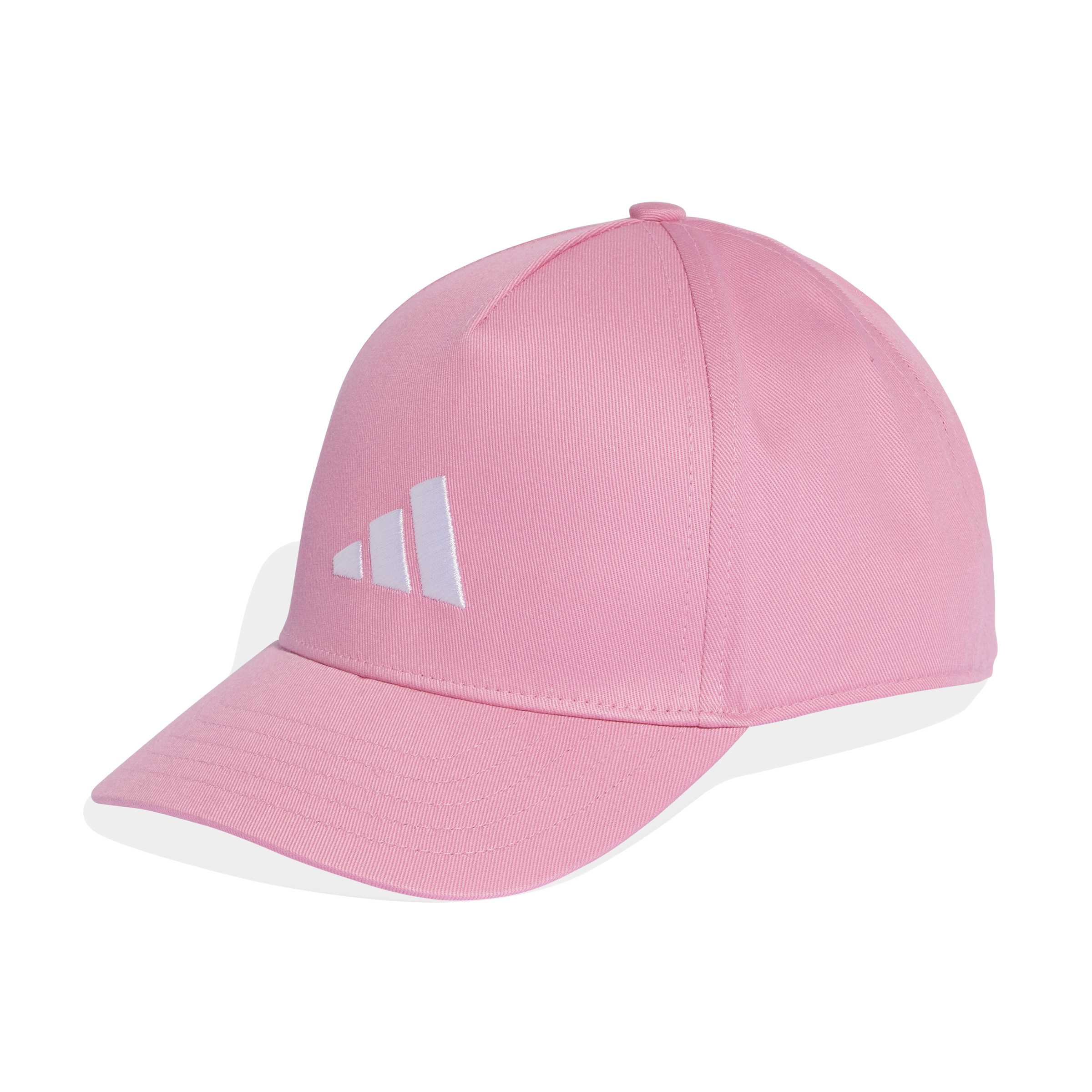 Adidas pet logo K roze/wit