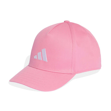 Adidas pet logo K roze/wit