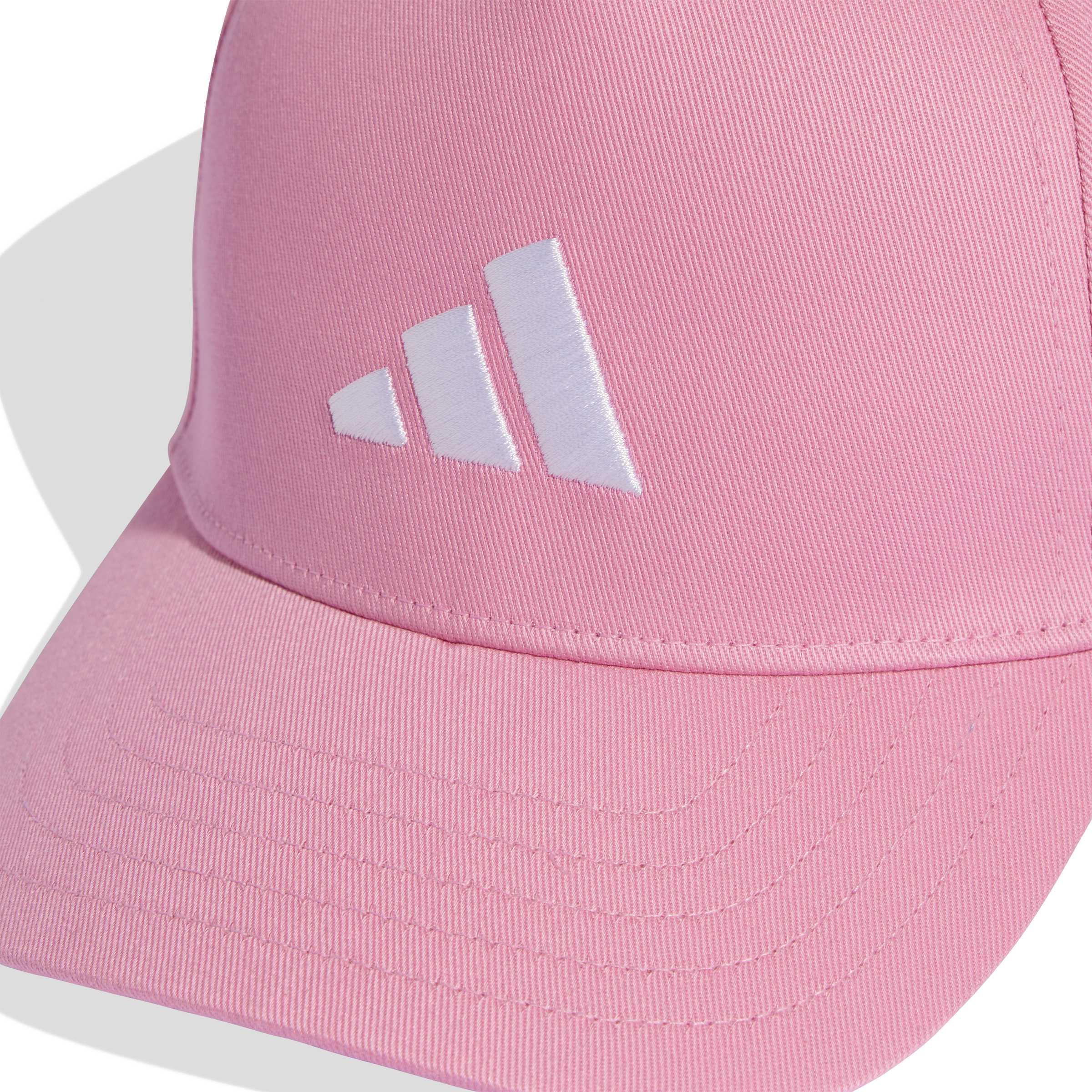 Adidas pet logo K roze/wit