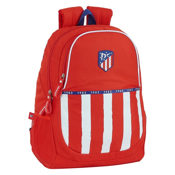 Atletico Madrid backpack stripes 44 cm red/white