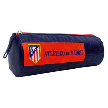 Atletico Madrid etui - pennenzak cilinder blauw