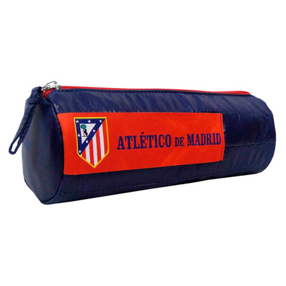 Atletico Madrid pencil case - cylinder pencil case blue