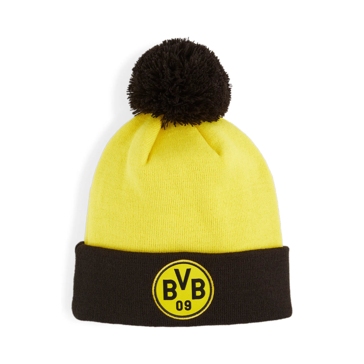 Borussia Dortmund muts pompon Puma zwart/geel